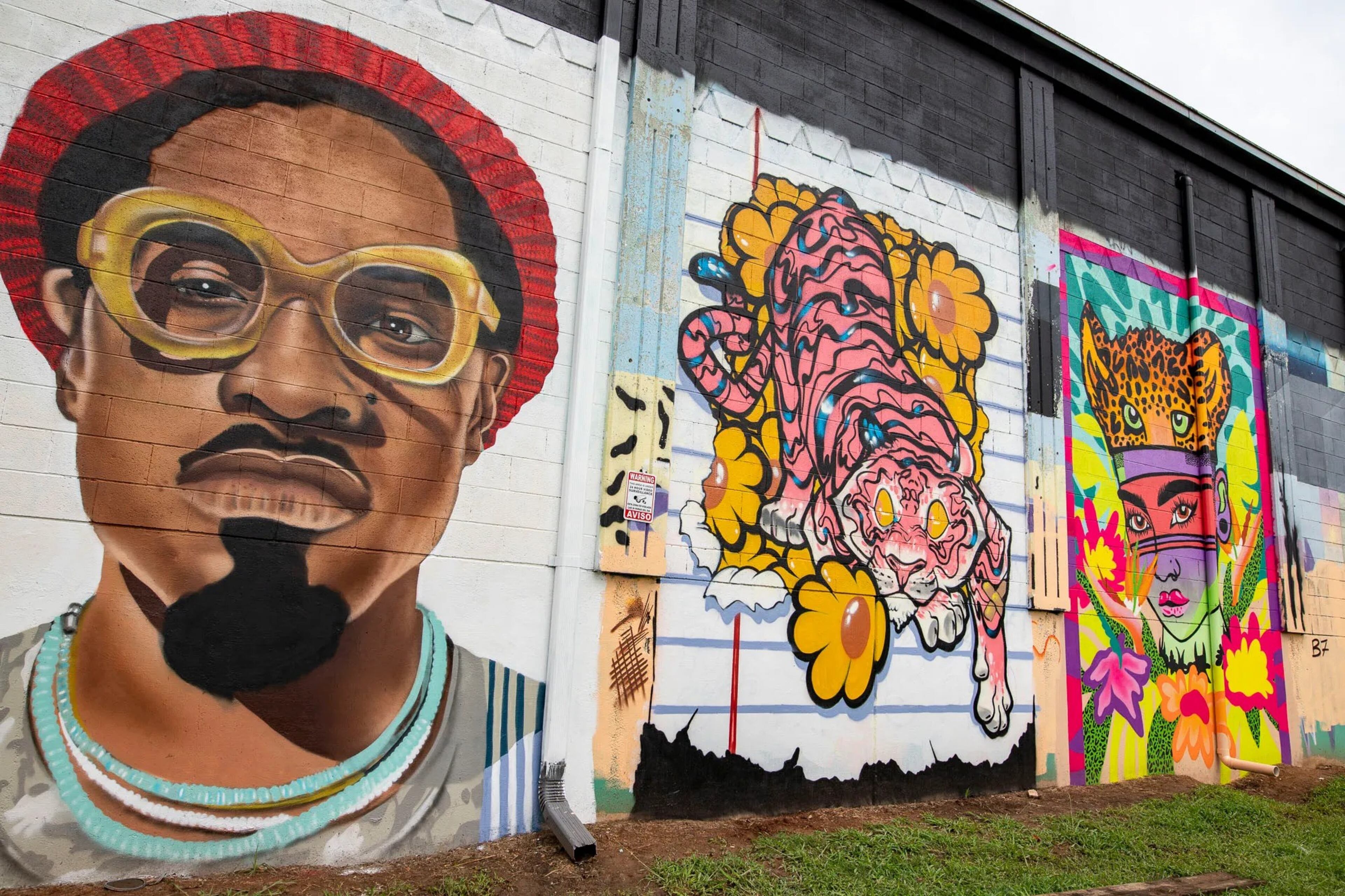 The Atlanta Crossroads Mural Festival crew is shining a light on emerging artists and beautifying a community through accessible art. (Photo Courtesy of Isadora Pennington)