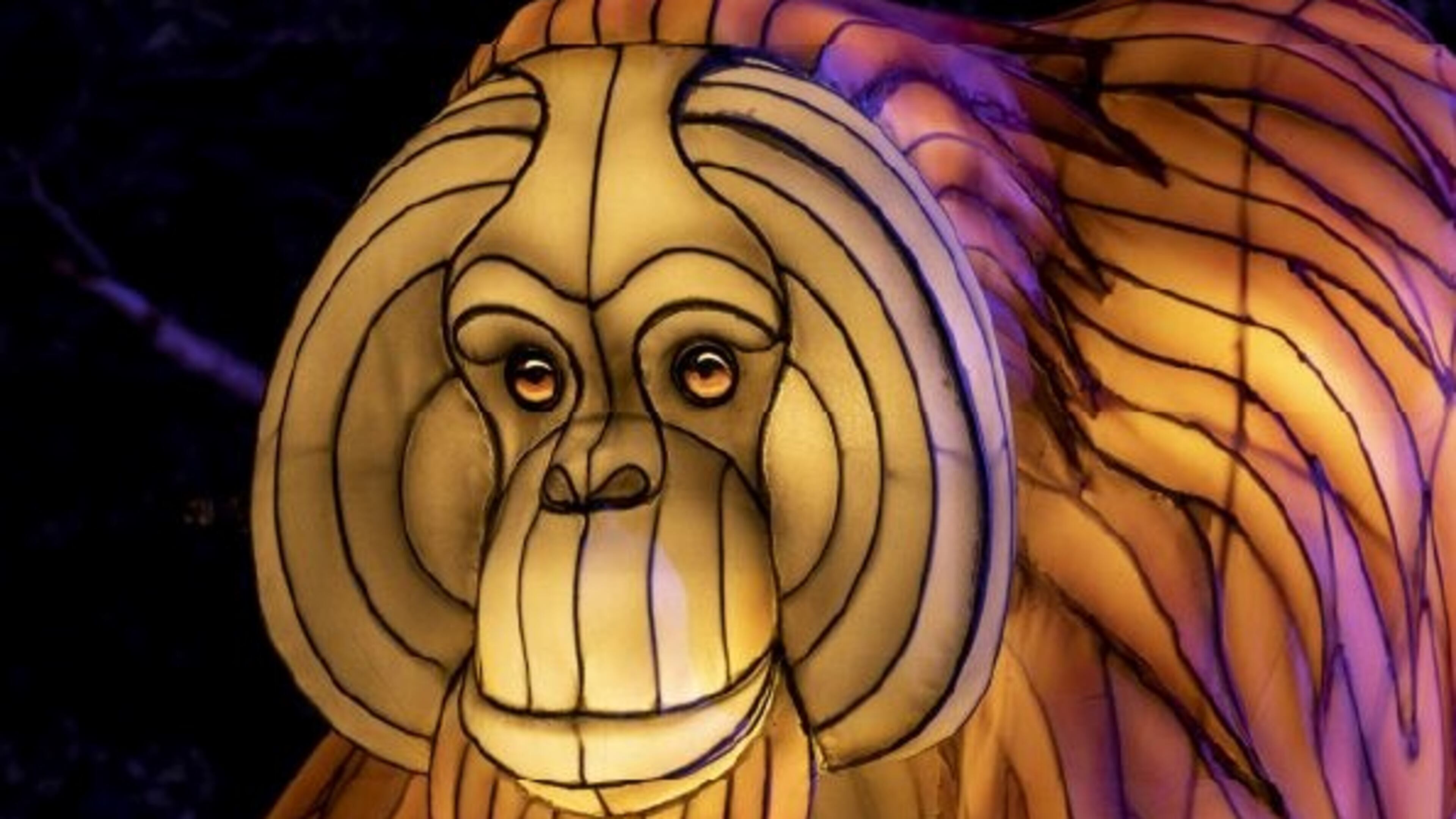 Zoo Atlanta will continue its IllumiNights: A Chinese Lantern Festival through Jan. 15. (Courtesy of Zoo Atlanta)