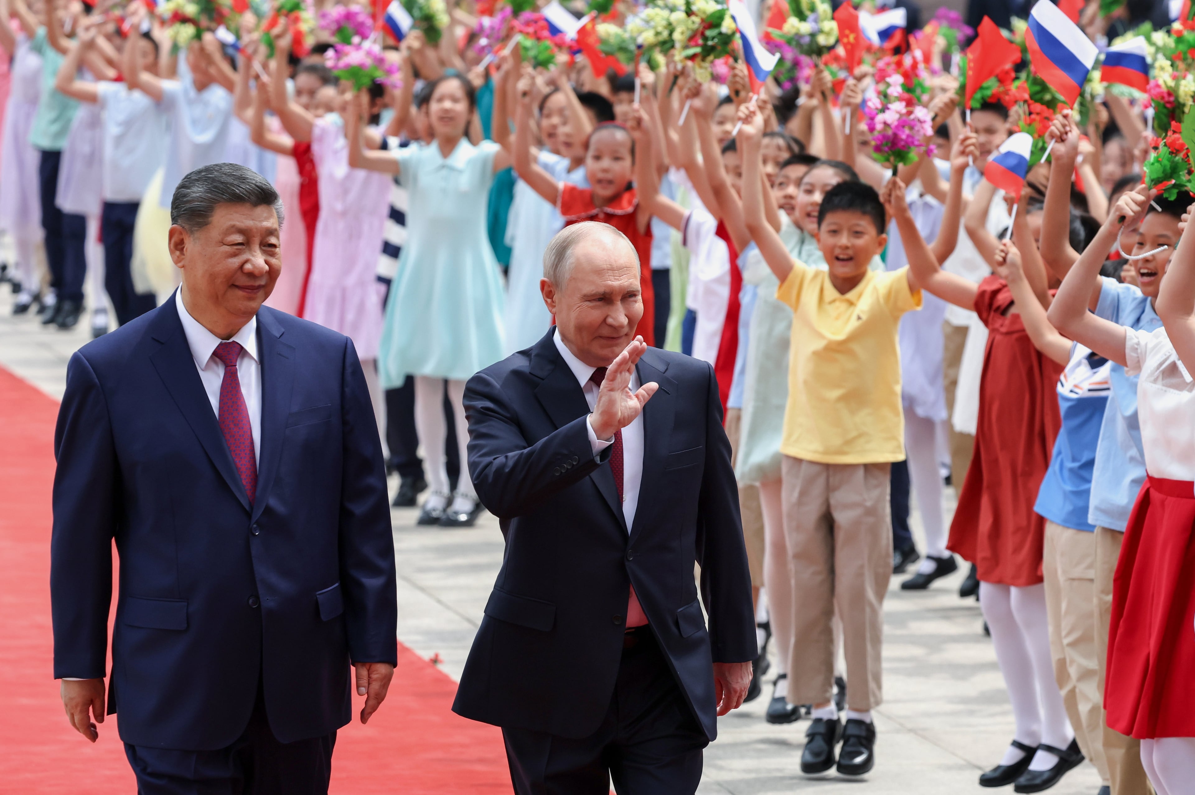 China Russia Putin