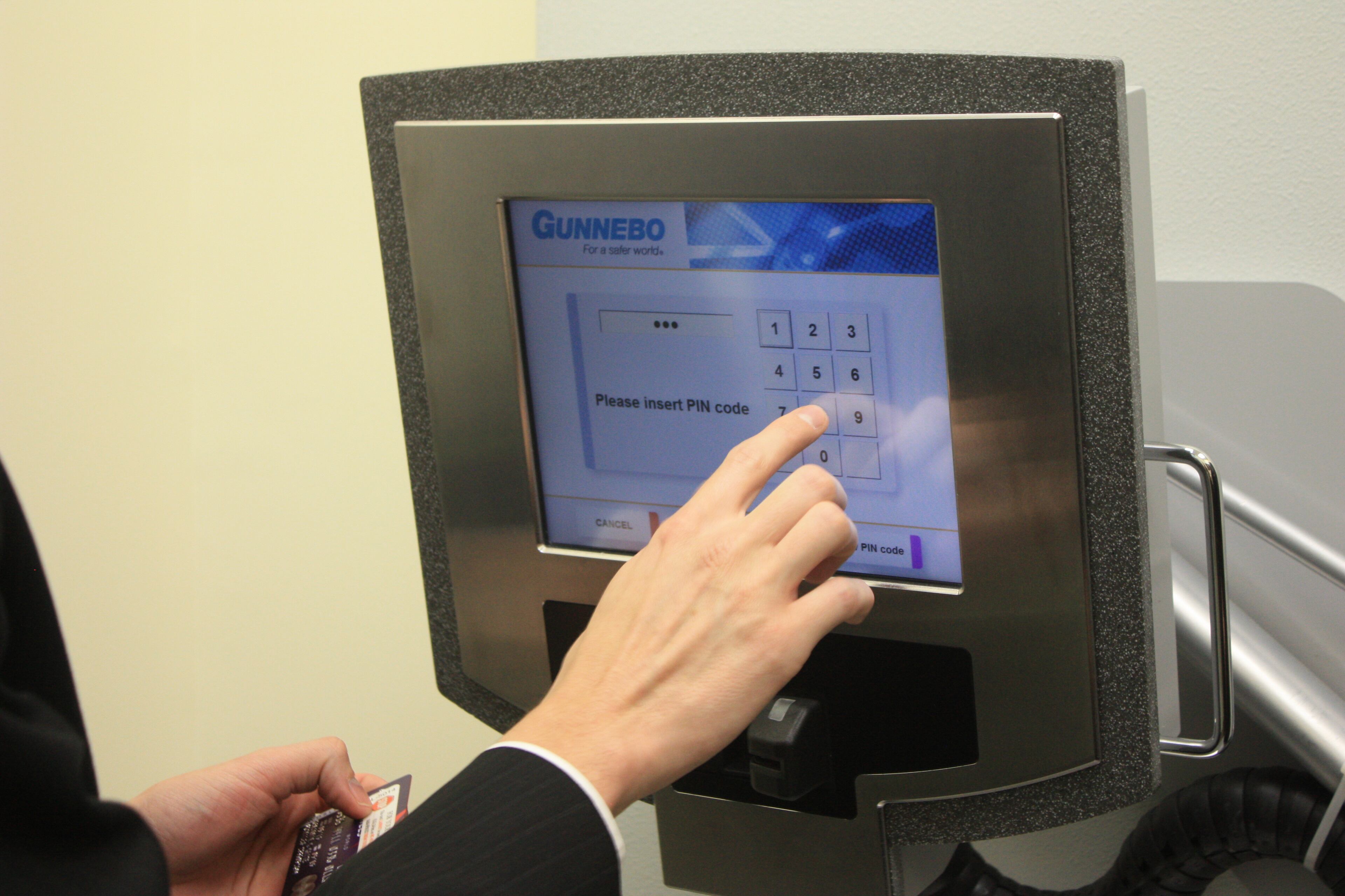 Next is a PIN or personal identification number...