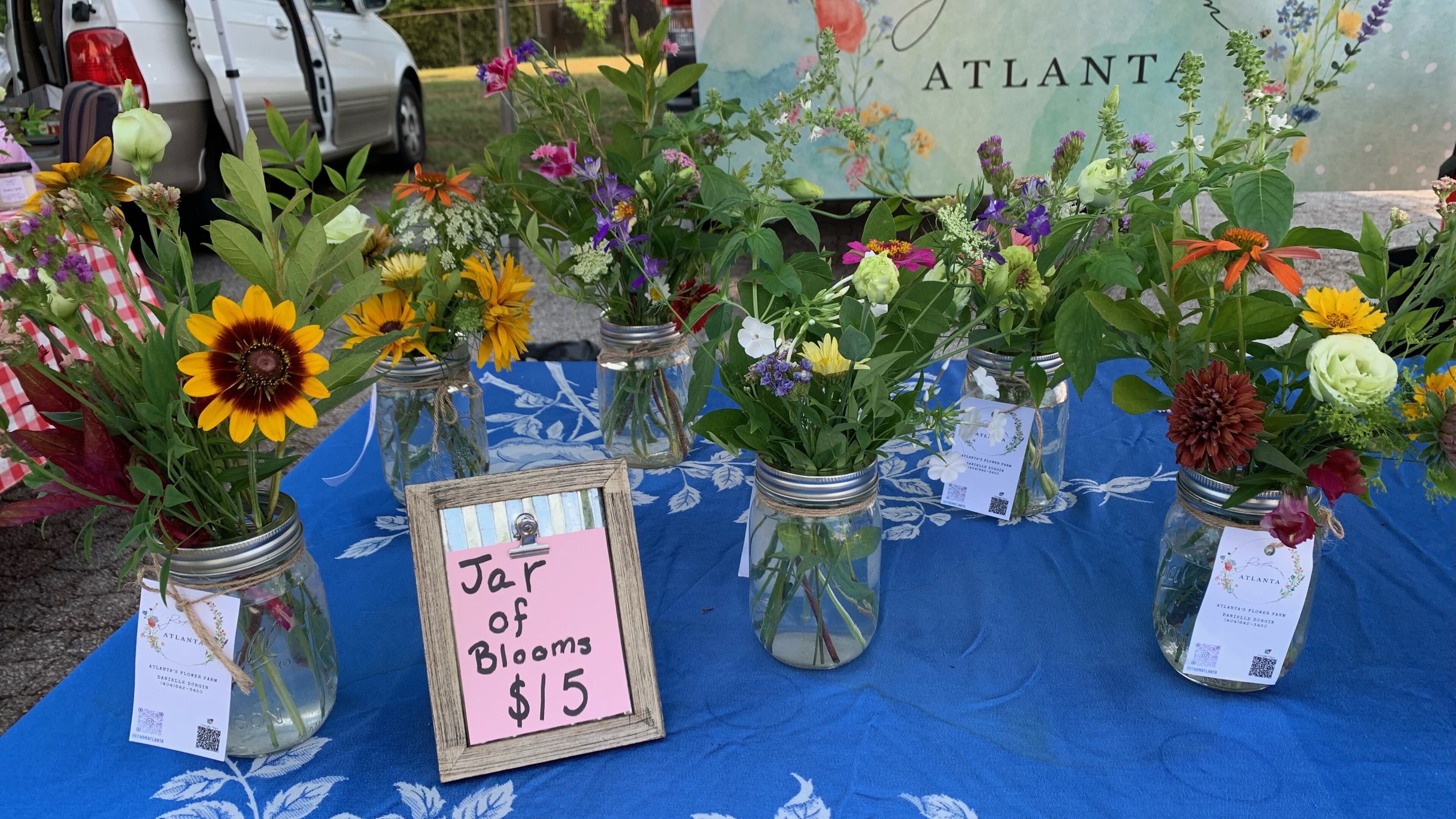 Flowers from Refarm Atlanta. Courtesy of Refarm Atlanta