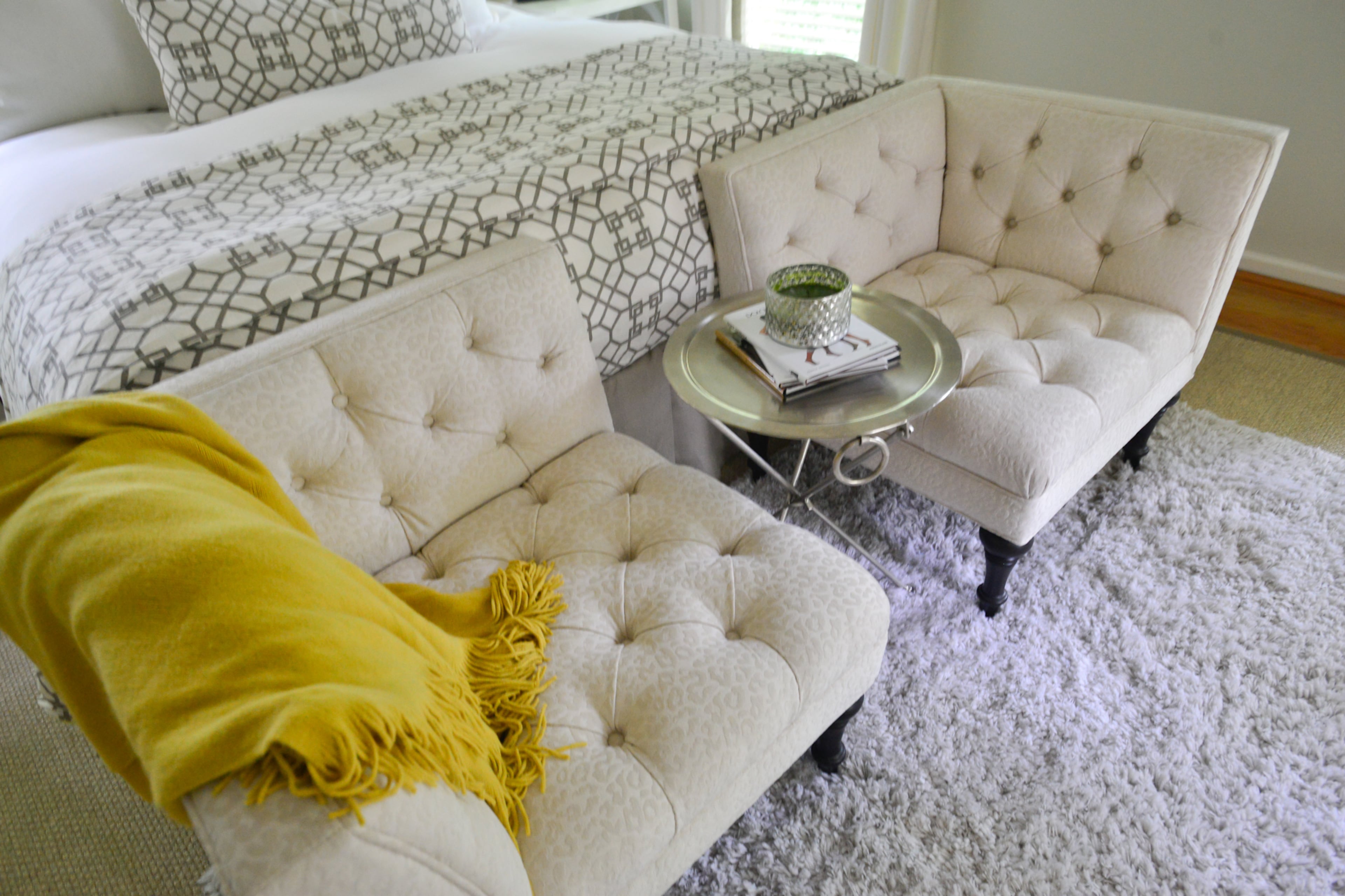 "On Sundays sometimes we'll sit there in the morning and read the newspaper and have coffee. They're functional as well as comfortable chairs," Betsy Clay said.