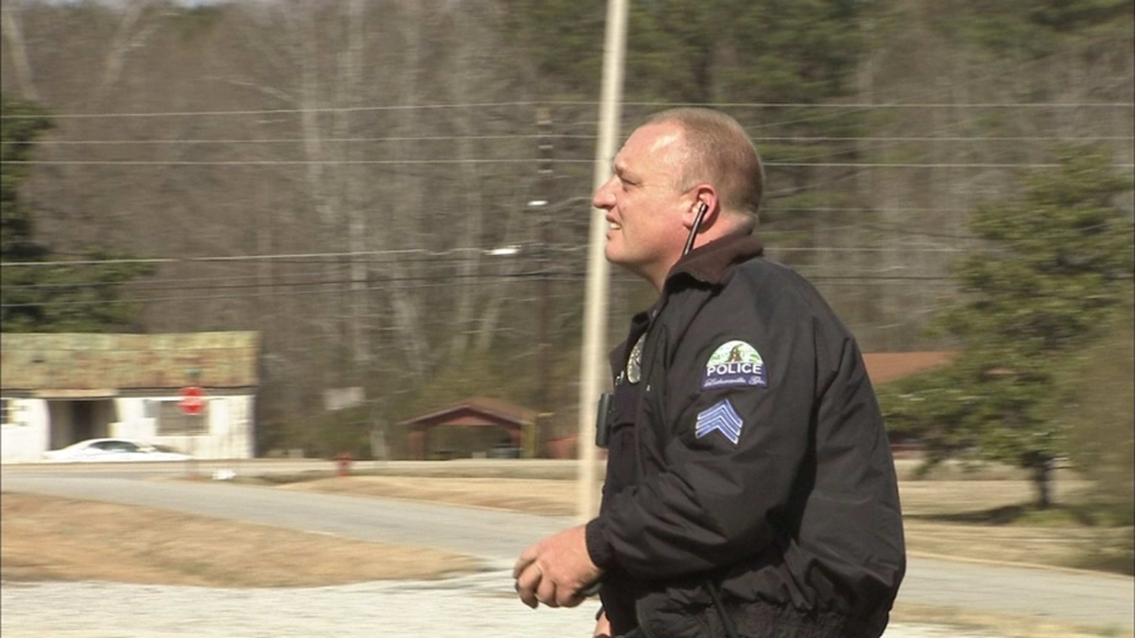 A Luthersville police officer faces possible misconduct charges from accusations that he had sex with a witness and trumped up charges against her boyfriend. Luthersville Police Sgt. Eric Mischel, pictured here, declined to comment on accusations that he abused his authority in the arrest of Bruce Coley.
