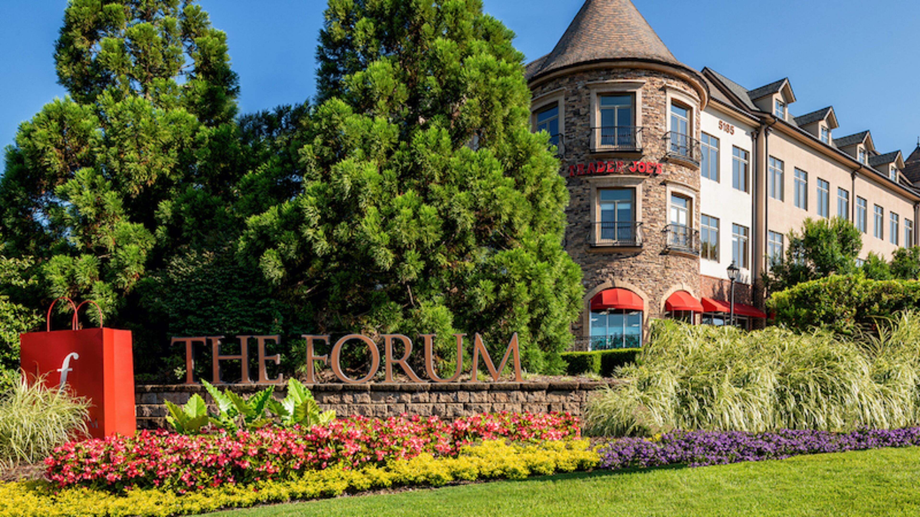 The United Peachtree Corners Civic Association will host a town hall 7 to 9 p.m. Wednesday, May 18 to discuss the vision for The Forum shopping center. (Courtesy North American Properties)