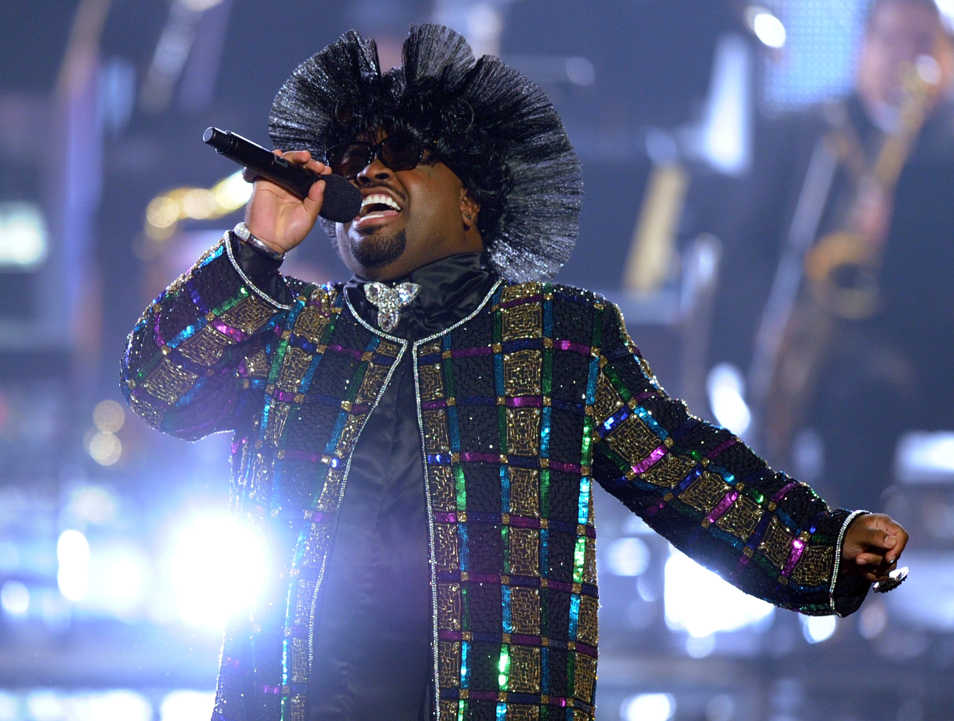 Singer Cee Lo Green performs onstage during the BET Awards '11 held at the Shrine Auditorium on June 26, 2011 in Los Angeles, California.