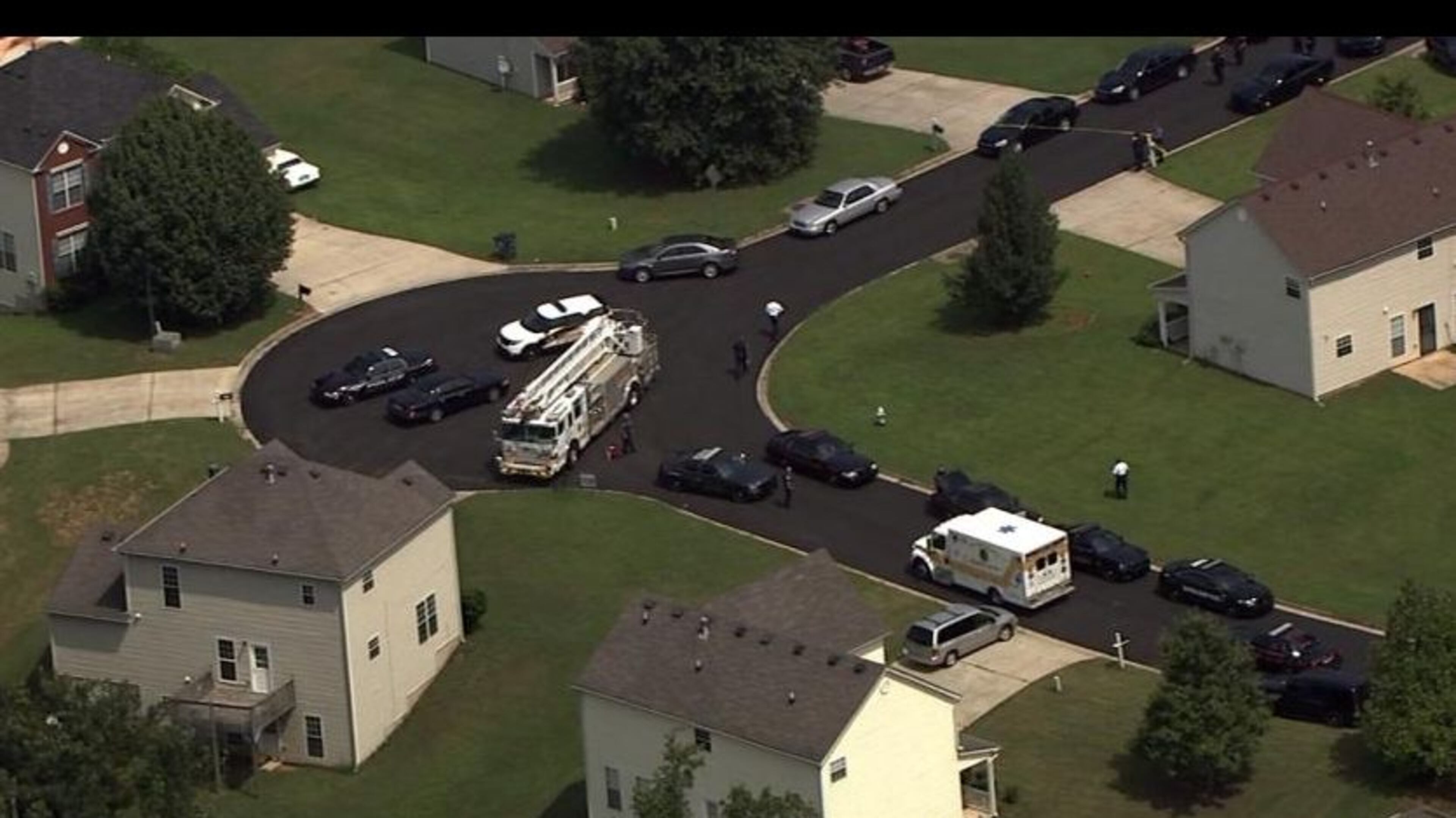 Clayton County police were on the scene of an officer-involved shooting on Thurs., Sept. 10, 2015. (Credit: Channel 2 Action News)