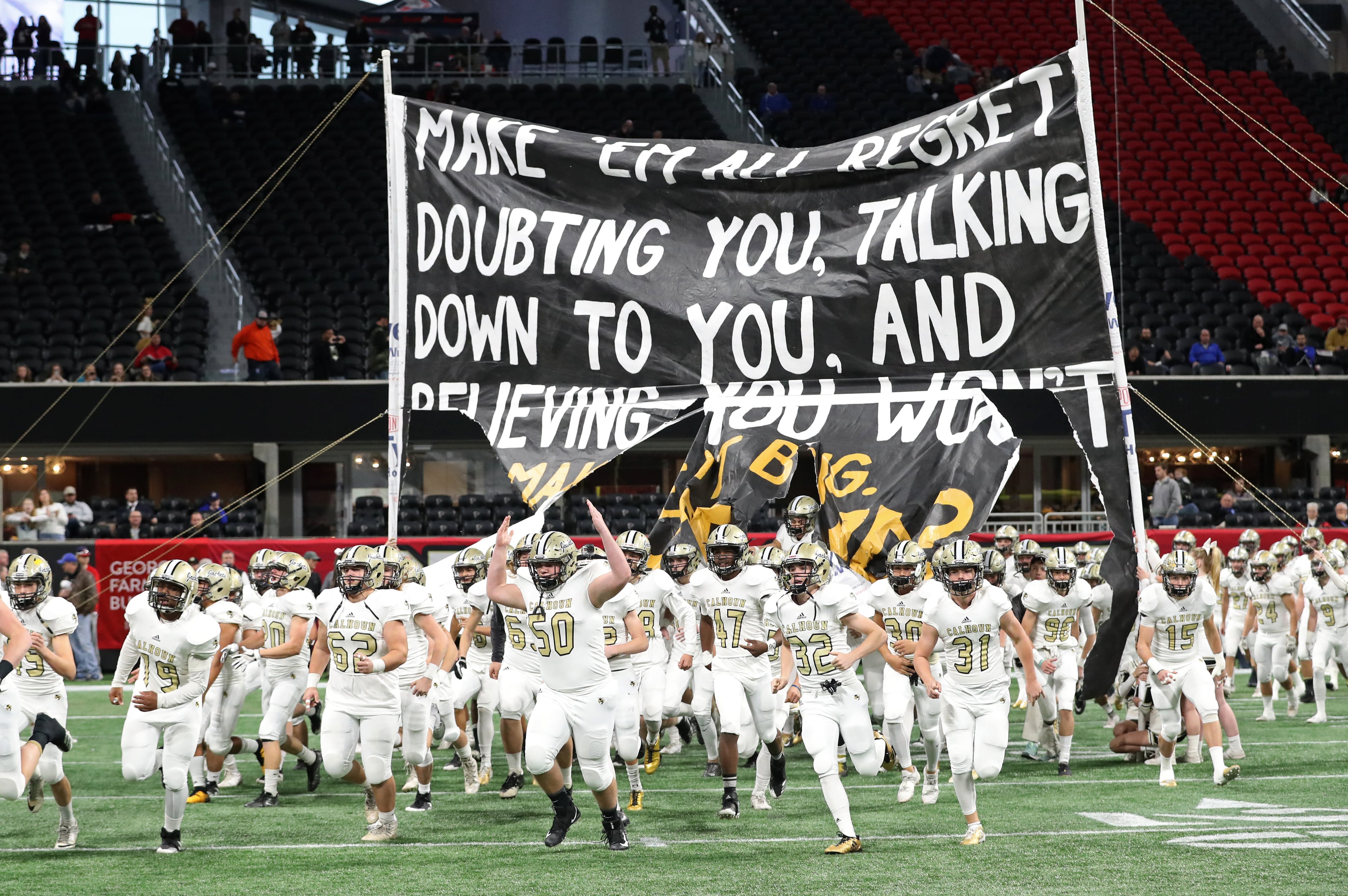 Georgia high school state football finals, Day 1