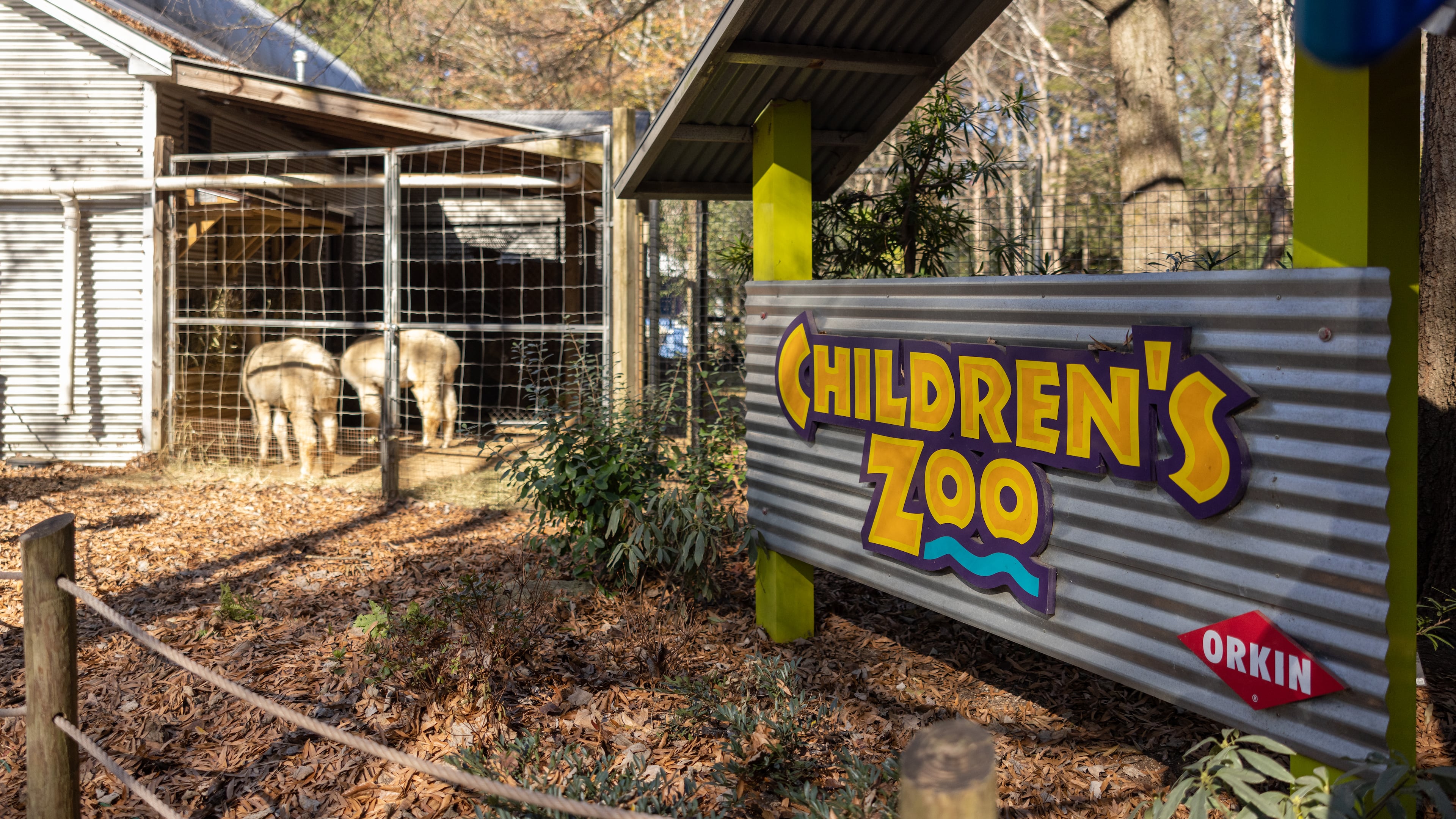 Children's Zoo entrance at Zoo Atlanta on November 17, 2022