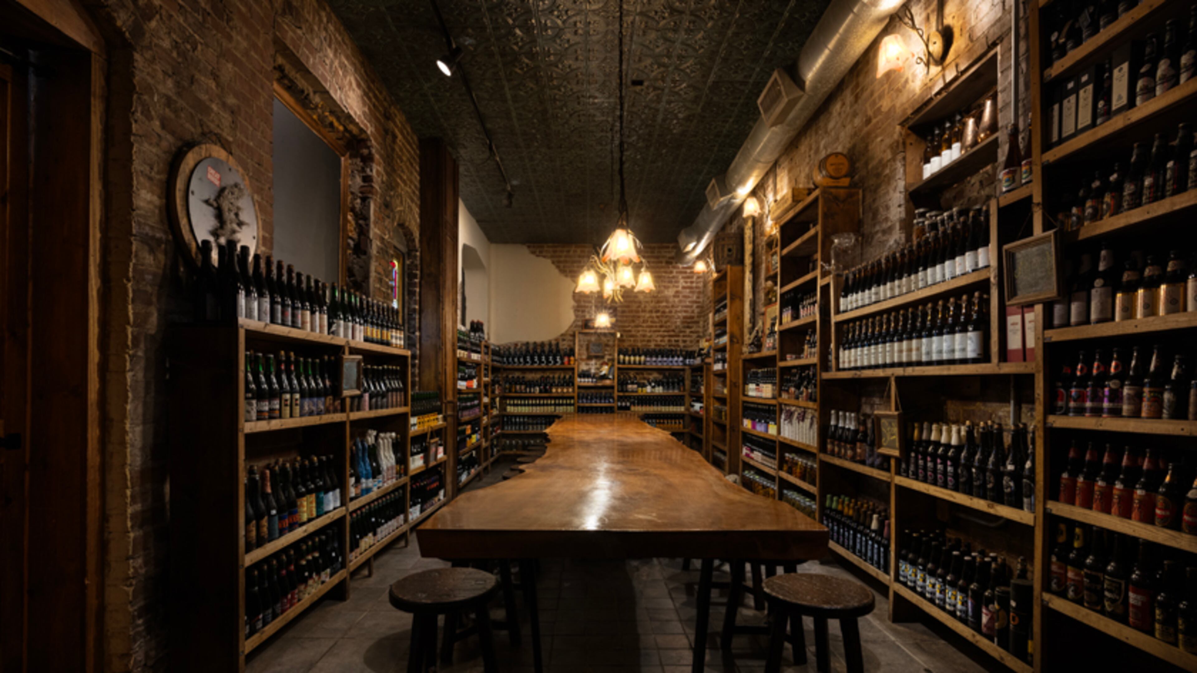 Special events and vintage beer nights are held in the beer cellar at the Porter in Little Five Points. (Courtesy of the Porter)