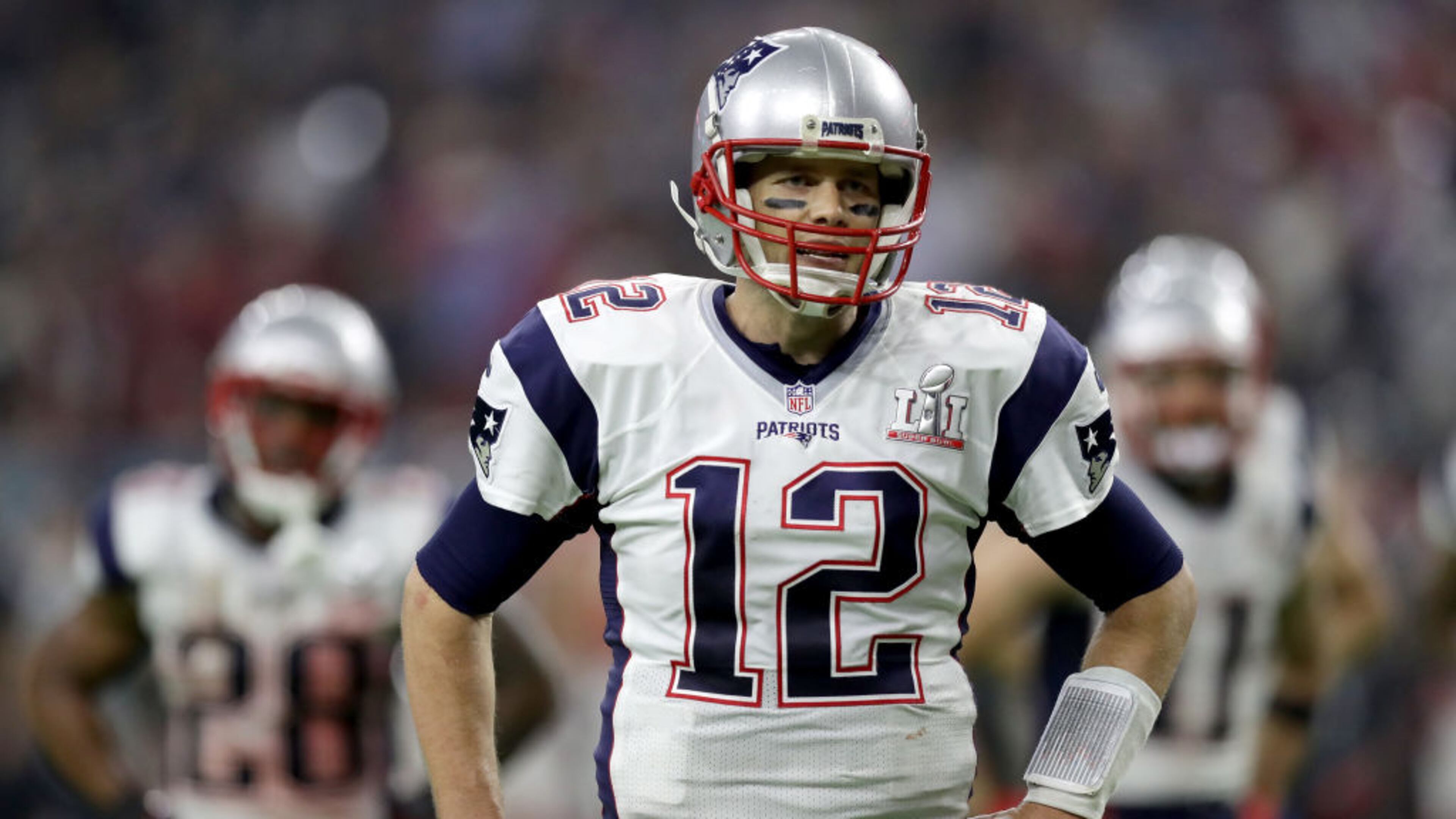 Tom Brady of the New England Patriots.