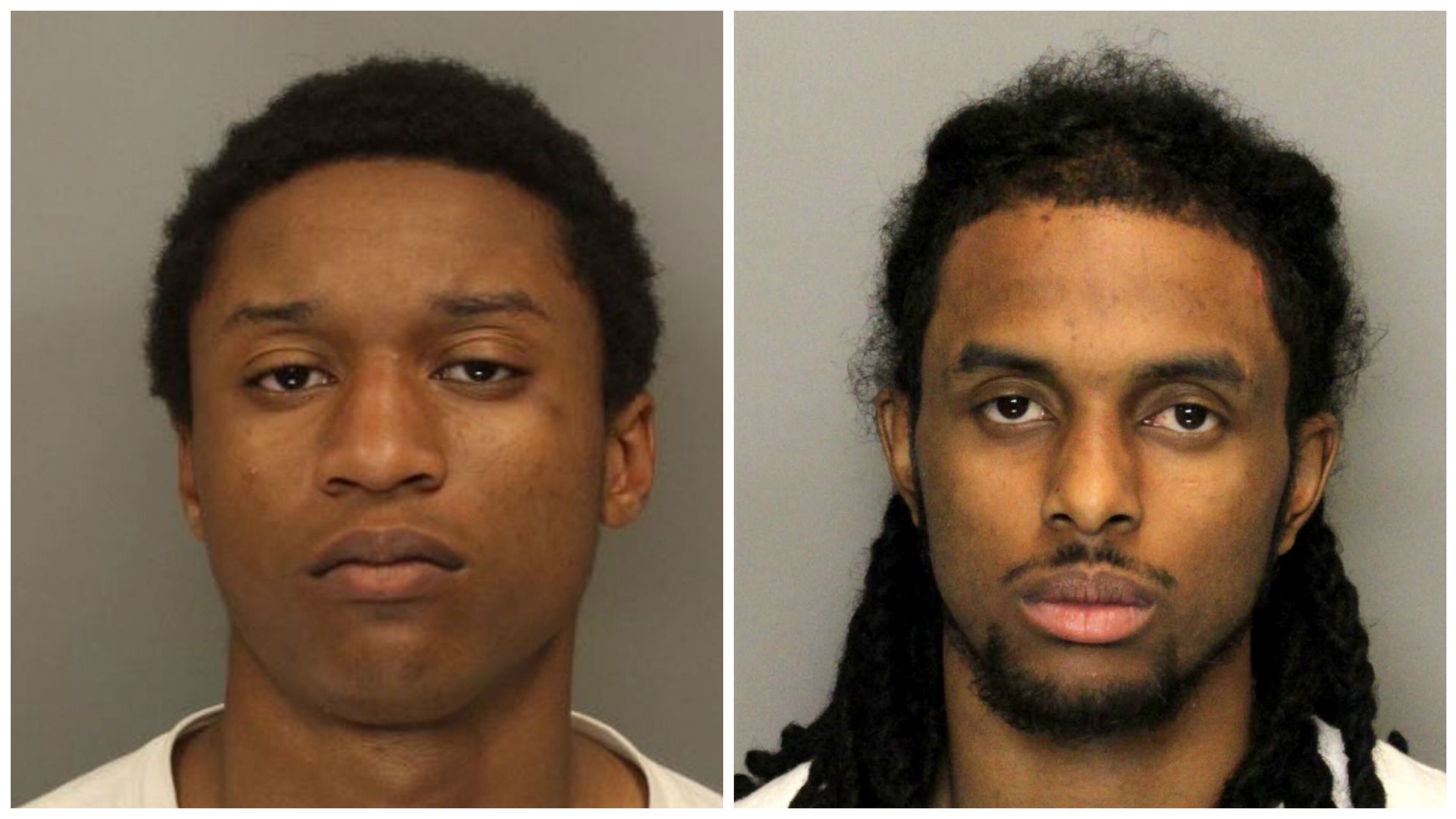 Mugshots of James Lee Black (left) and Abdul Malik Griffin (right)