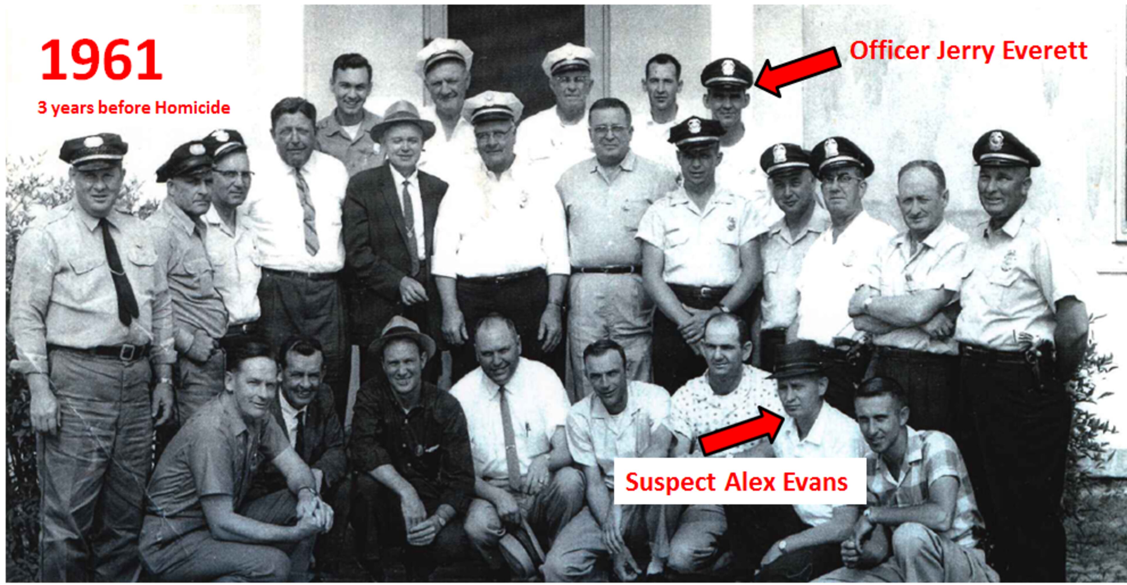 Evans was a former Gwinnett County sheriff's deputy and knew the officers. He ordered Truett to disarm them and handcuff them to each other. (PHOTOS COURTESY GWINNETT COUNTY POLICE DEPARTMENT)