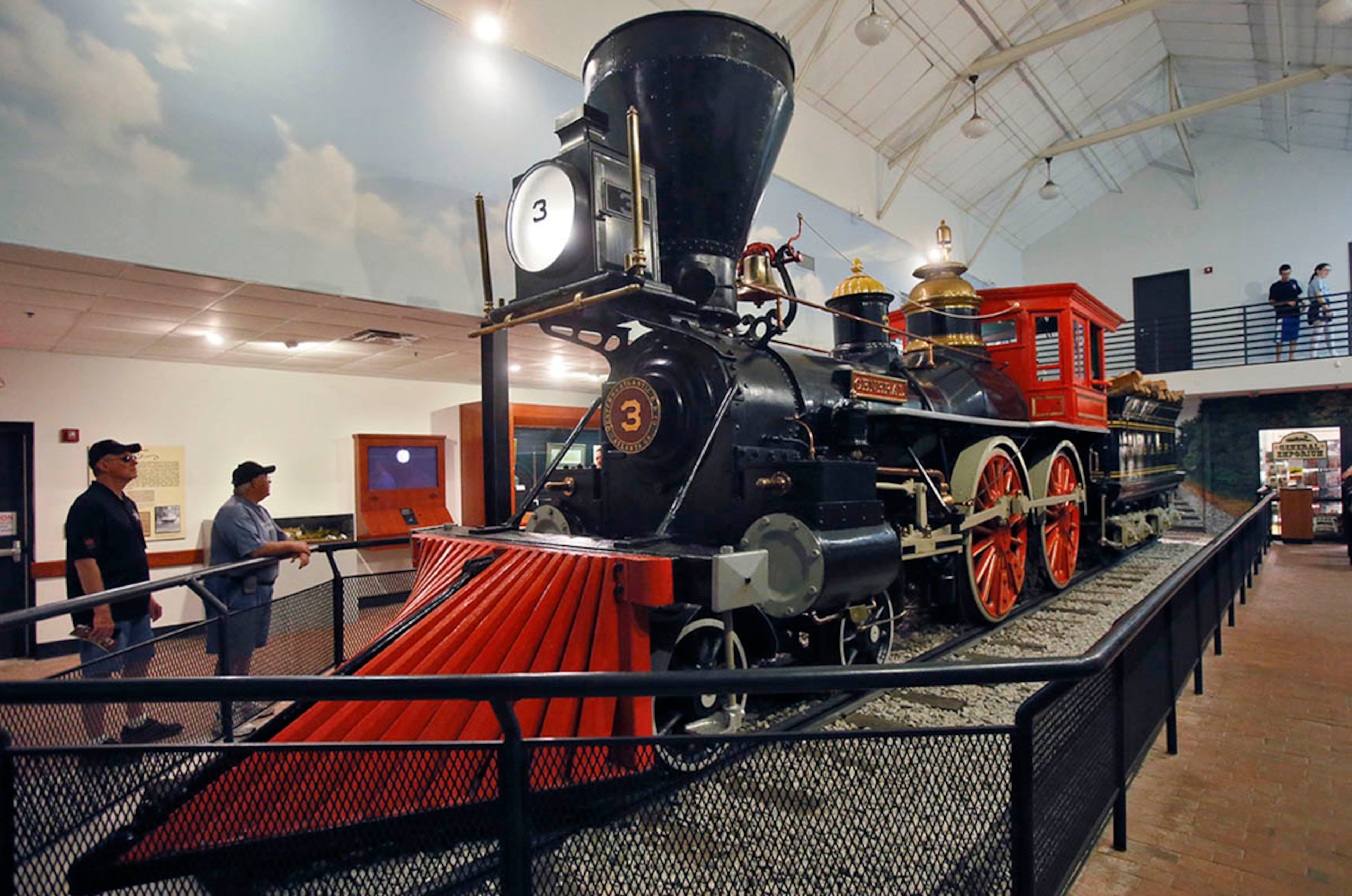 The Southern Museum of Civil War and Locomotive History is home to "the General" locomotive, made famous during the Great Locomotive Chase of 1862.
