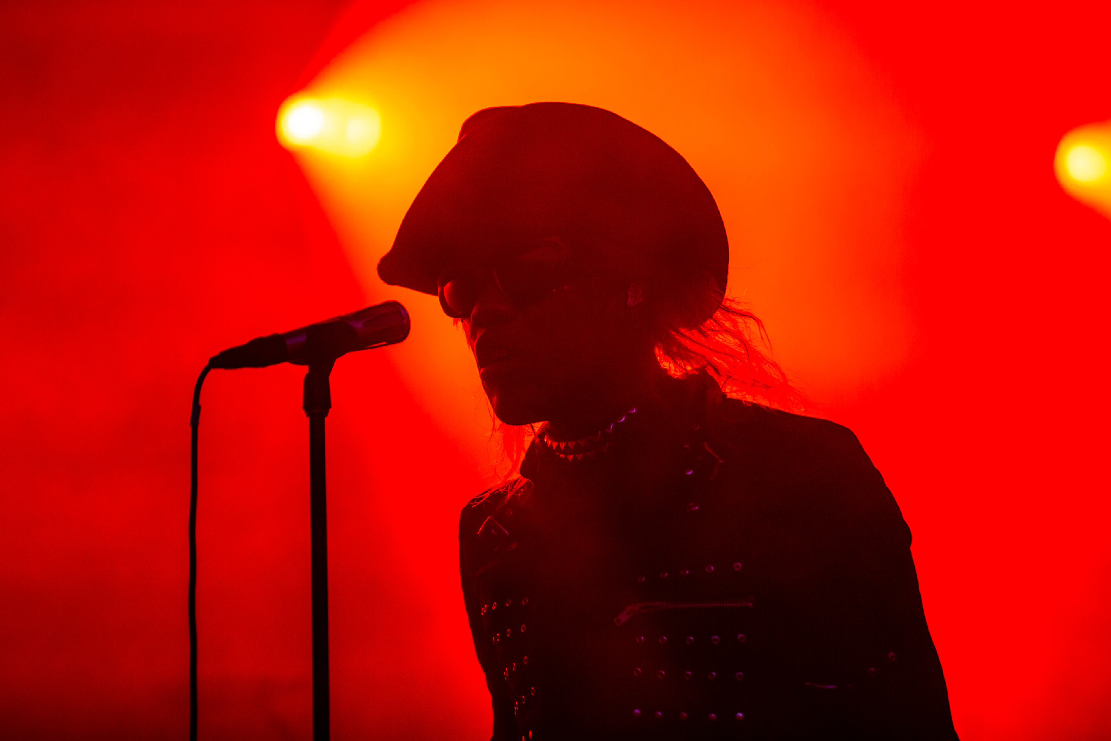 230102 Atlanta, Ga: Yves Tumor brought synth-heavy songs to bring in the evening on the Ponce de Leon Stage Photo taken Friday May 3, 2024 at Central Park, Old 4th Ward. AAJC 050324 shaky day one (RYAN FLEISHER FOR THE ATLANTA JOURNAL-CONSTITUTION)