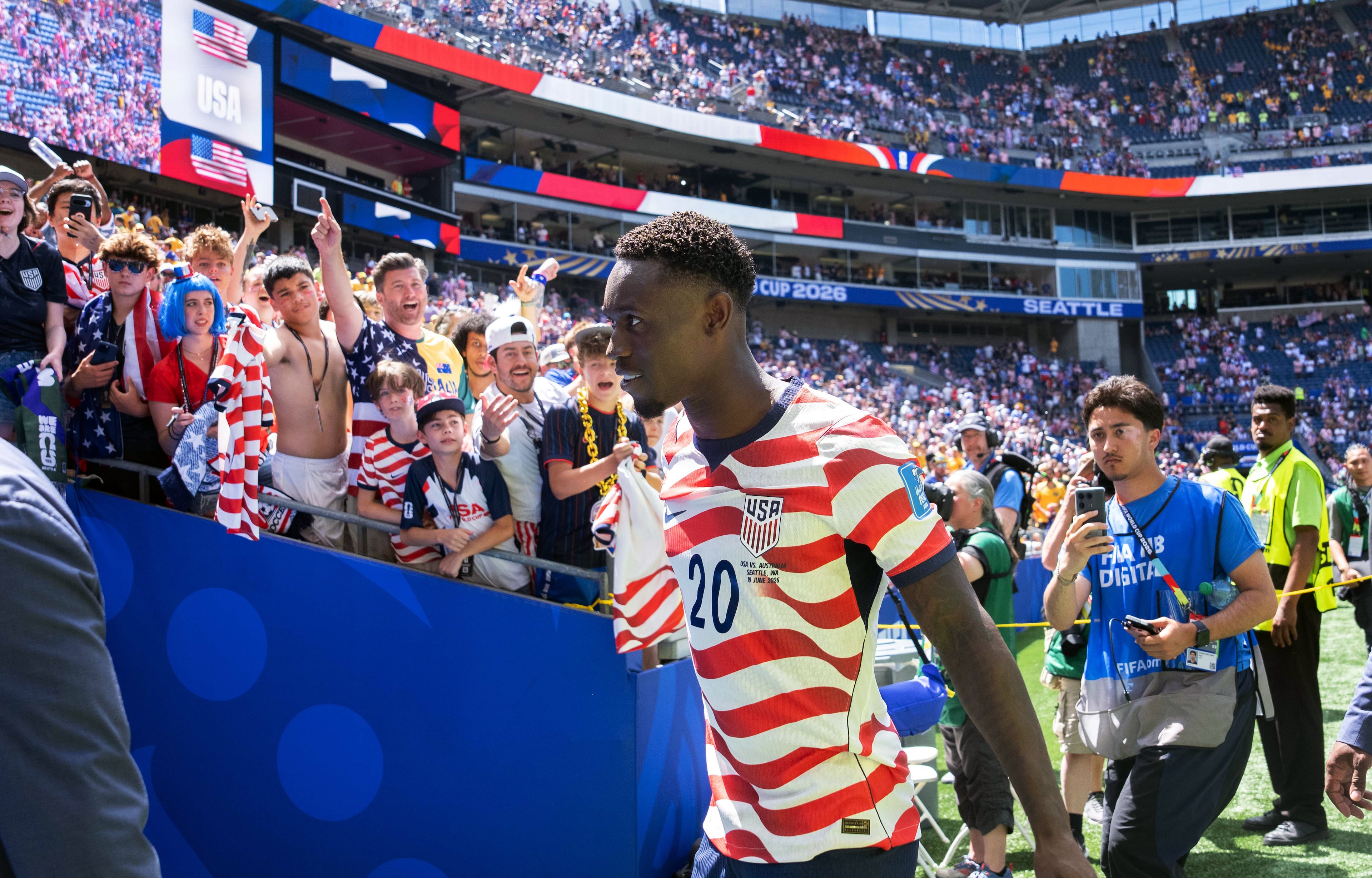Folarin Balogun was one of the few truly valuable stars on the U.S. men's team. (Ruth Fremson/The New York Times)