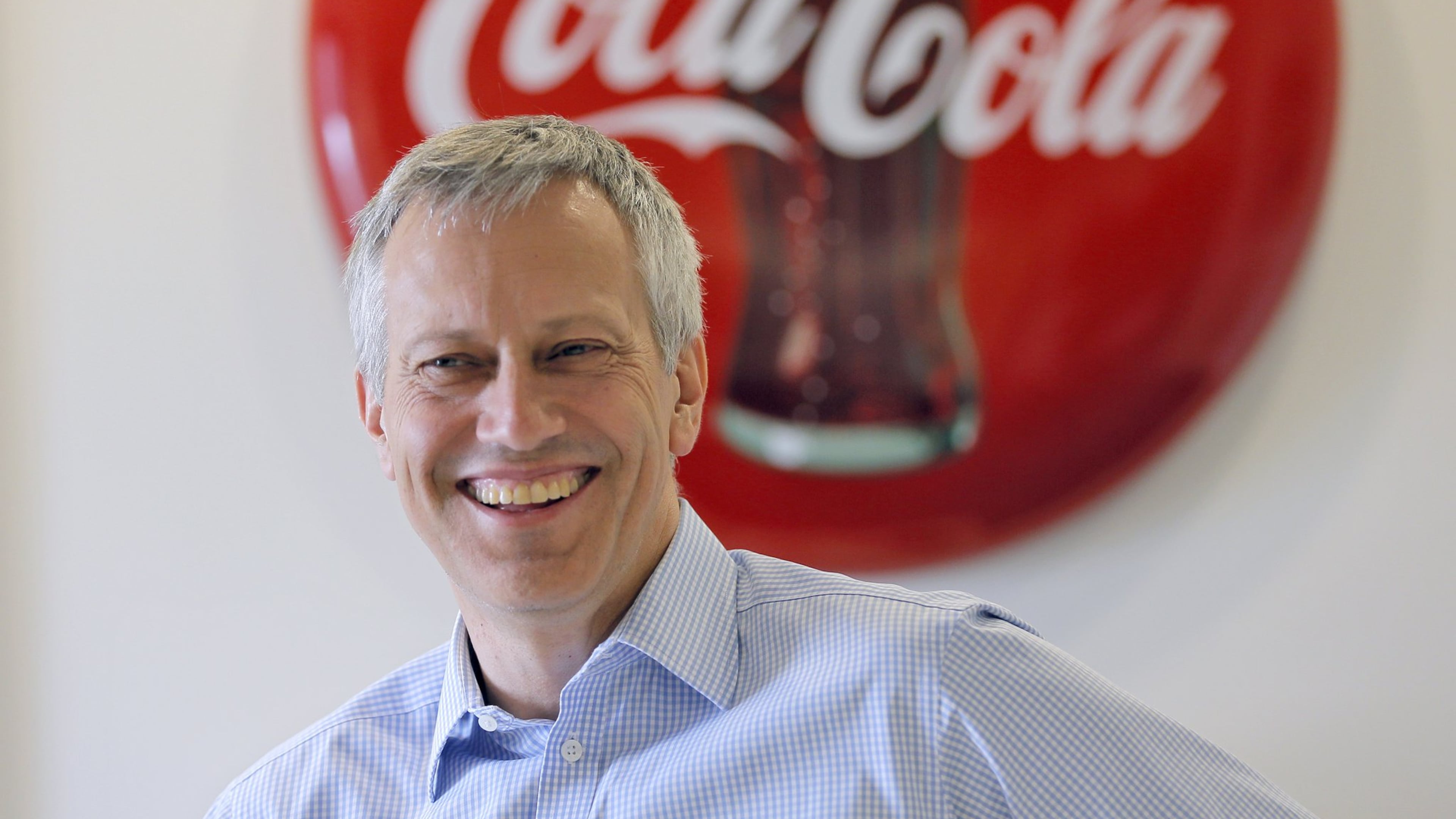 James Quincey, Coca-Cola’s new CEO, is a London native with an engineering degree. He decided to pursue a business career after college and joined the beverage giant 21 years ago. BOB ANDRES /BANDRES@AJC.COM