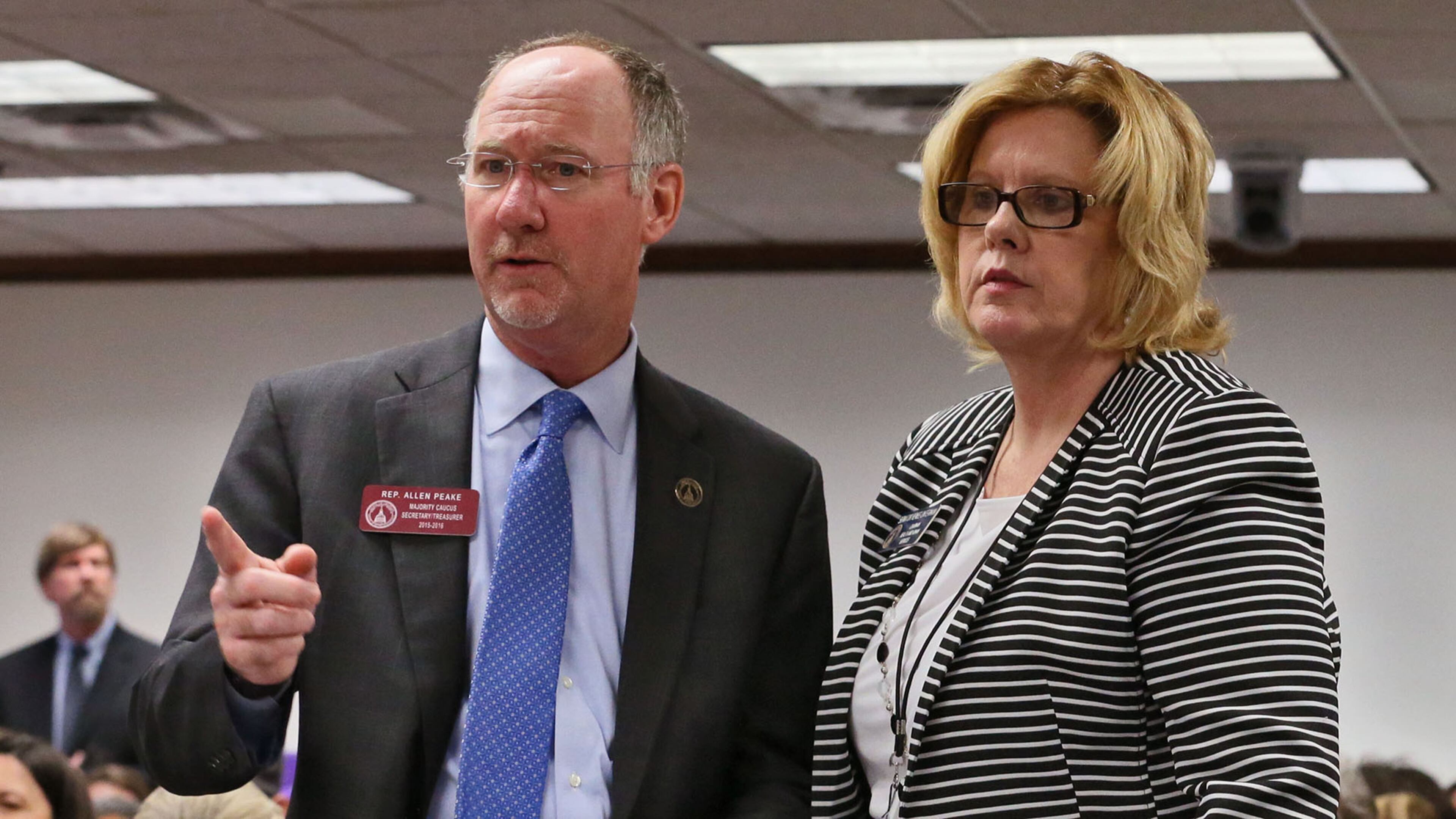 State Rep. Allen Peake and state Sen. Renee Unterman both say it’s time for Georgia to consider waivers to make changes to the state’s Medicaid policy. BOB ANDRES / BANDRES@AJC.COM