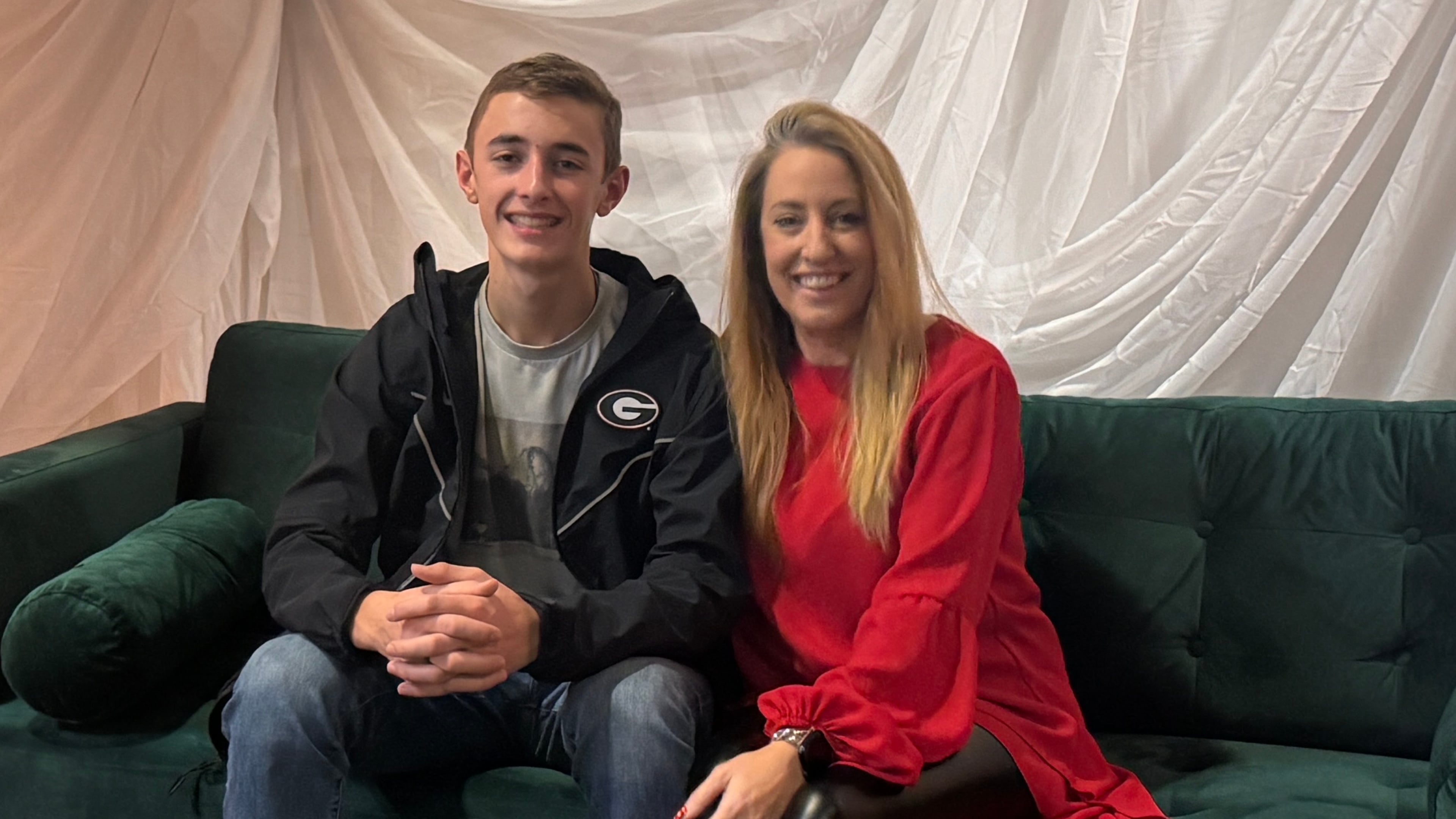 When Atlanta native Sabrina Bridwell was diagnosed with breast cancer, she found herself at a crossroads — she could allow the diagnosis to “ruin” her or transform it into something positive. With her 15-year-old son by her side, the mother-son duo started making gift bags for other newly diagnosed patients. (Courtesy of Sabrina Bridwell)