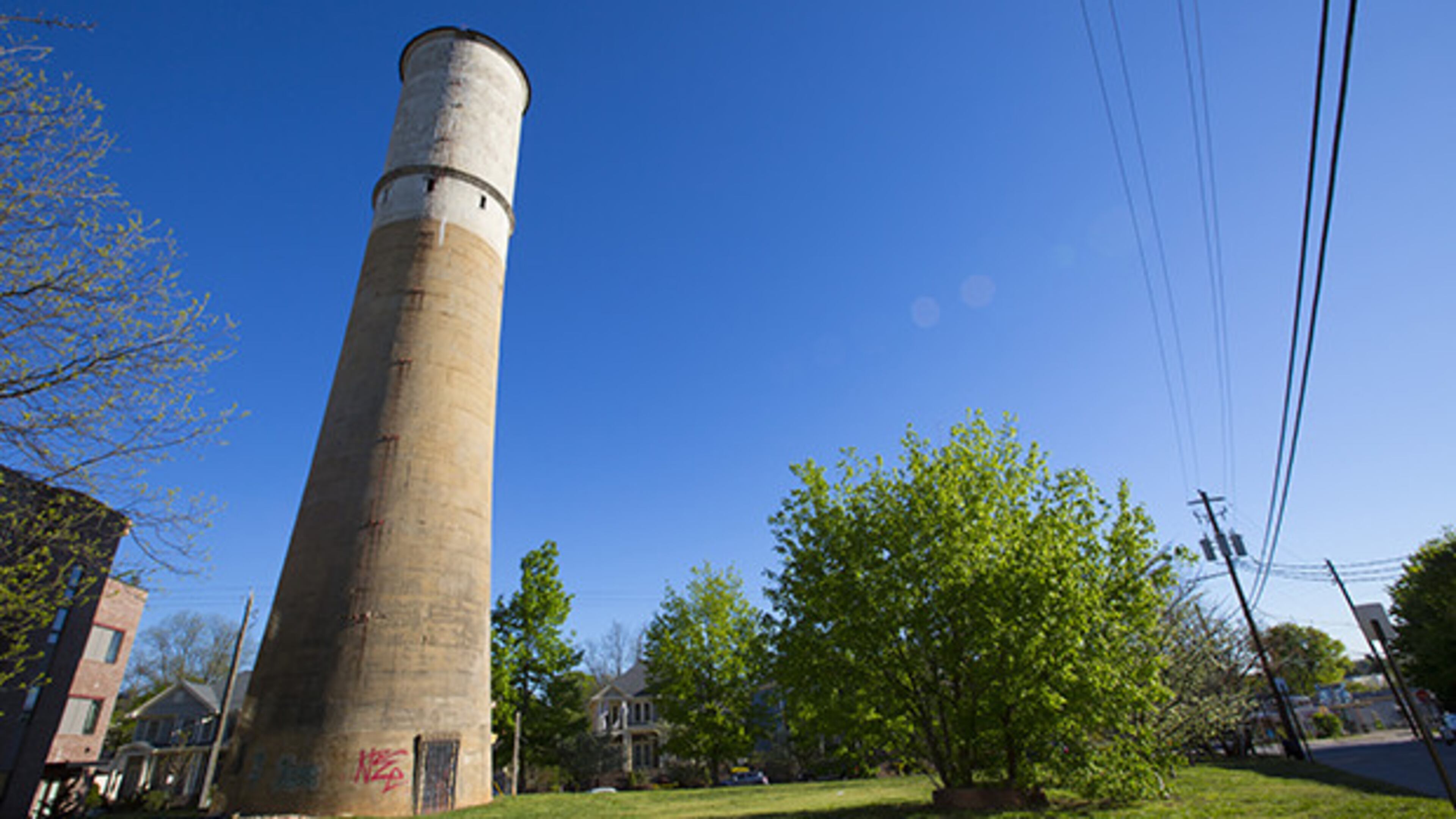 The National Trust for Historic Preservation and Heineken have started a fundraiser to clean up the a Sweet Auburn water tower.