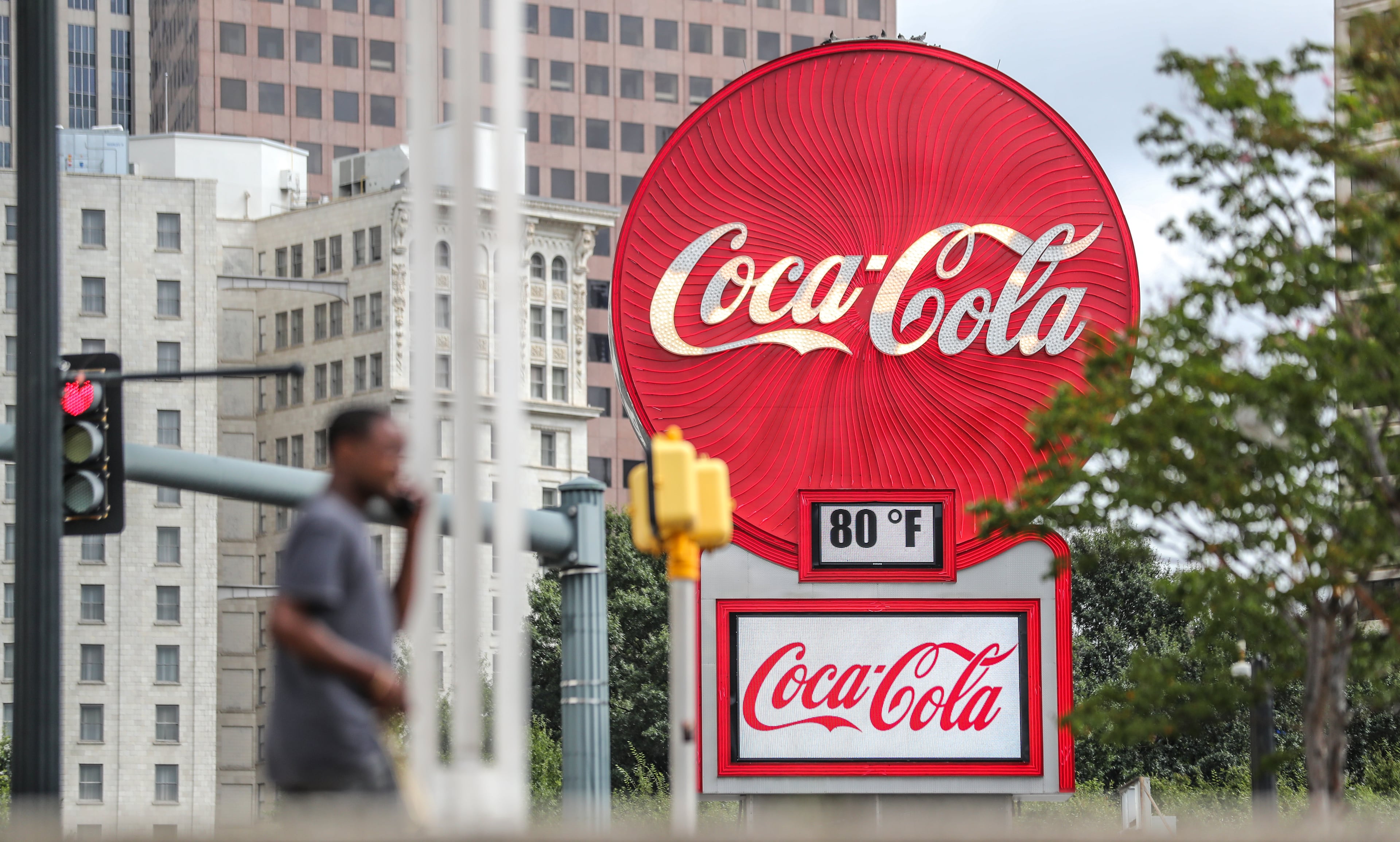 Coca-Cola has been facing heat over its opposition to Georgia's new voting law, Senate Bill 202. A North Carolina county recently barred the company's vending machines from its facilities. JOHN SPINK/JSPINK@AJC.COM