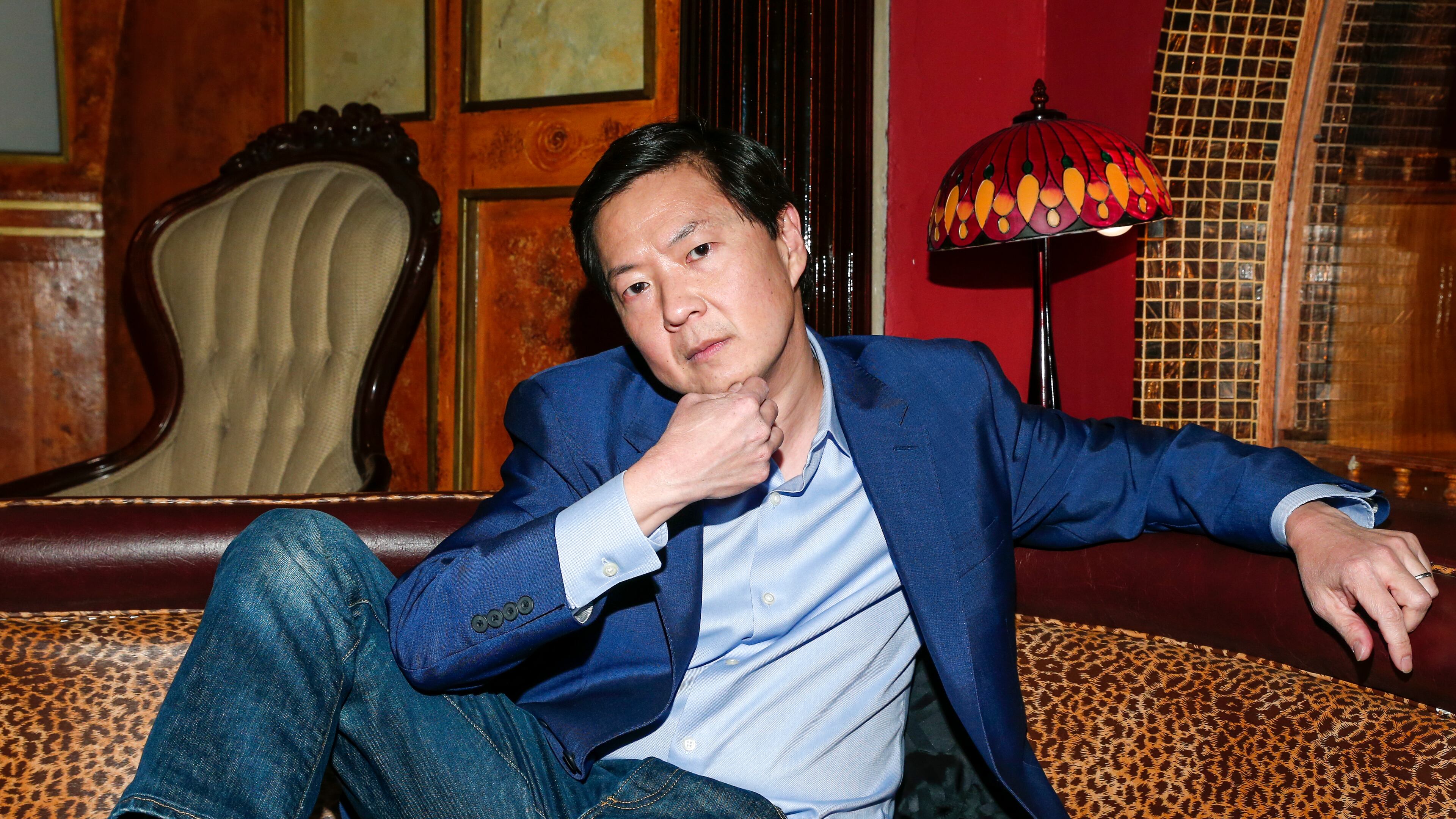 WEST HOLLYWOOD, CA - APRIL 20: Ken Jeong poses back stage at the Dr. Ken Comedy Night at The Laugh Factory on April 20, 2016 in West Hollywood, California. (Photo by Rich Polk/Getty Images for Sony Pictures Television)