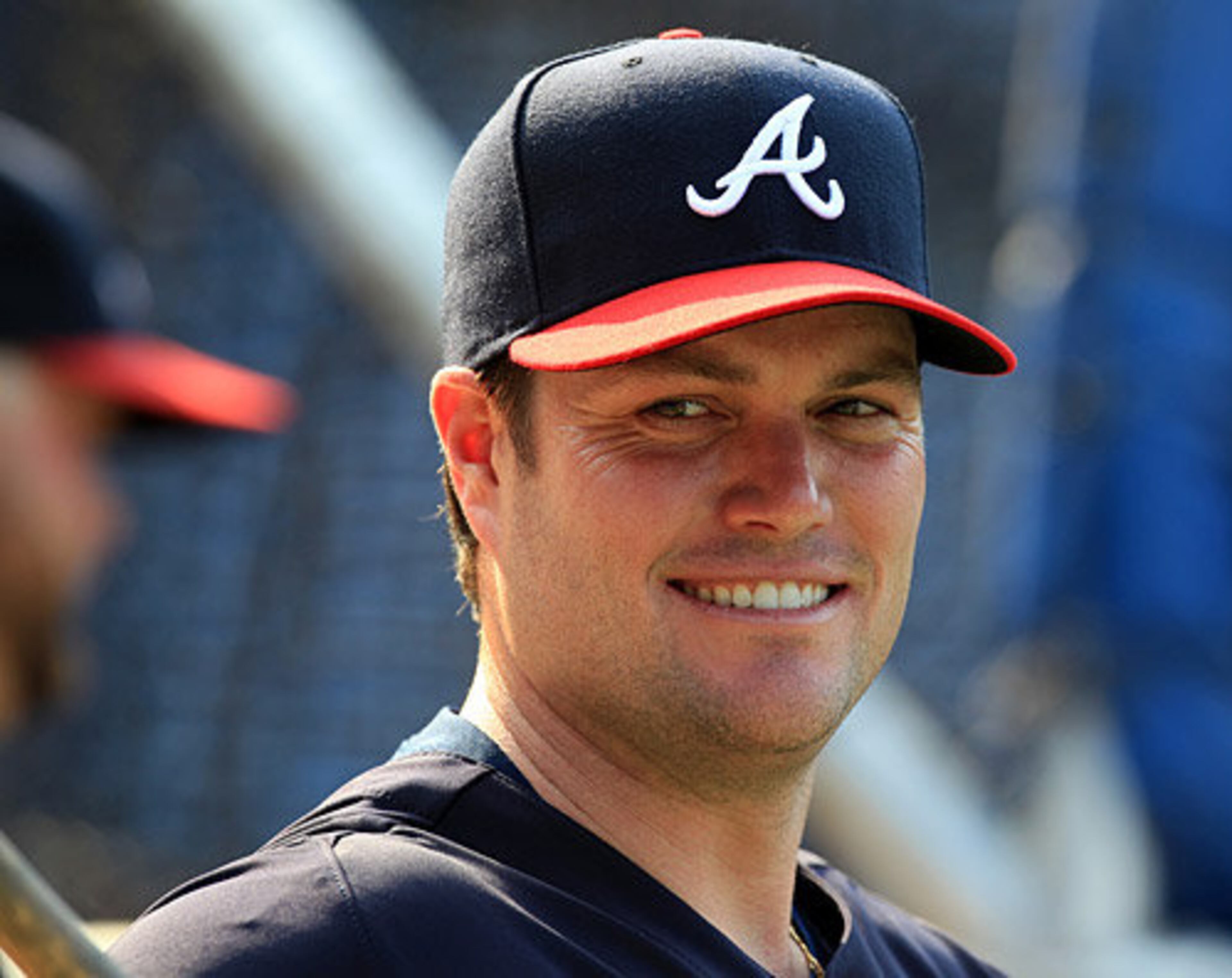 He's baaaack: The Braves re-acquired popular outfielder Matt Diaz from the Pittsburgh Pirates on Wednesday in a trade for a player to be named later. - David O'Brien, AJC