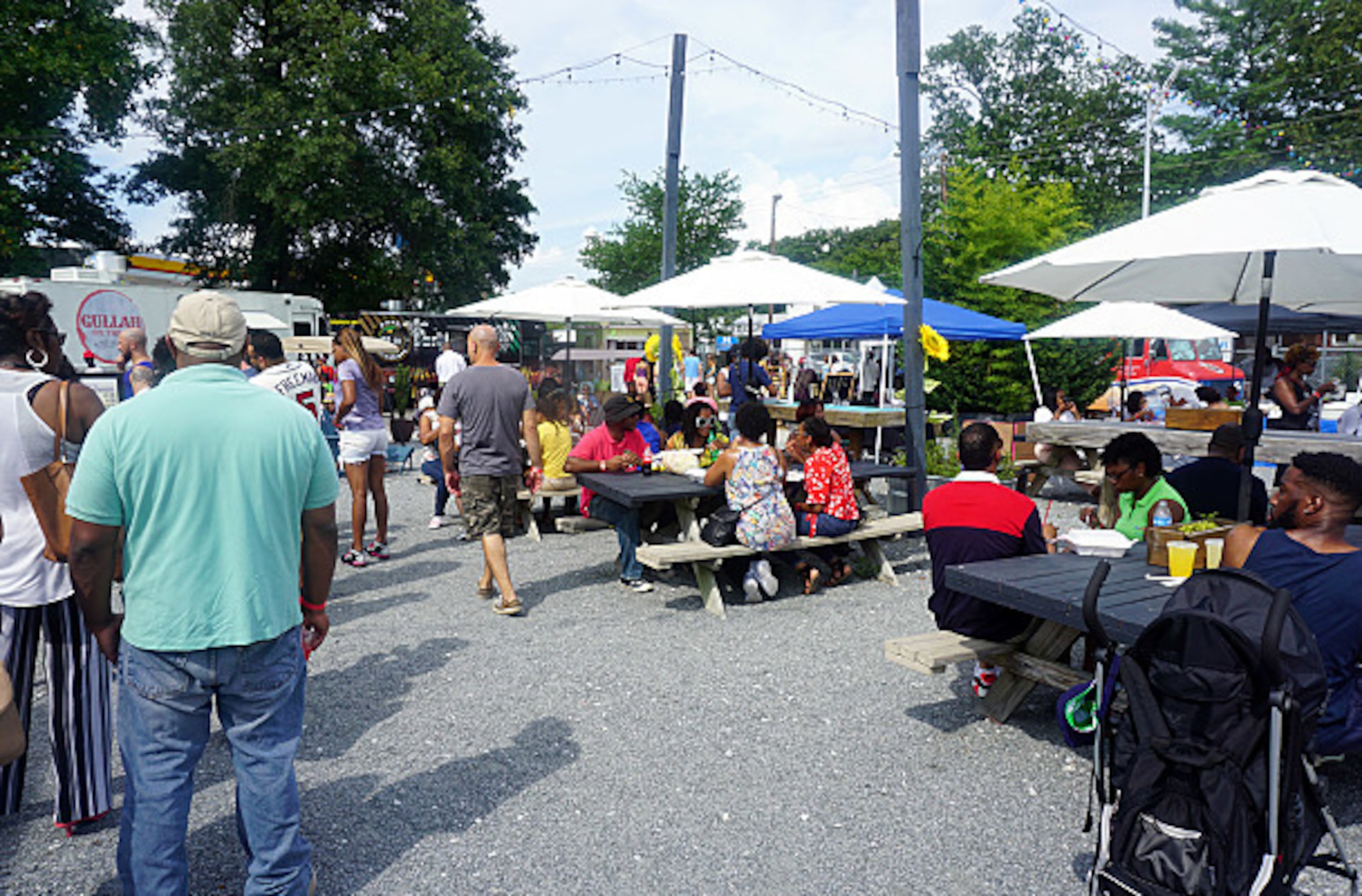 More than 1,000 attendees were expected to come out to the first black-owned Atlanta Food Truck Park.