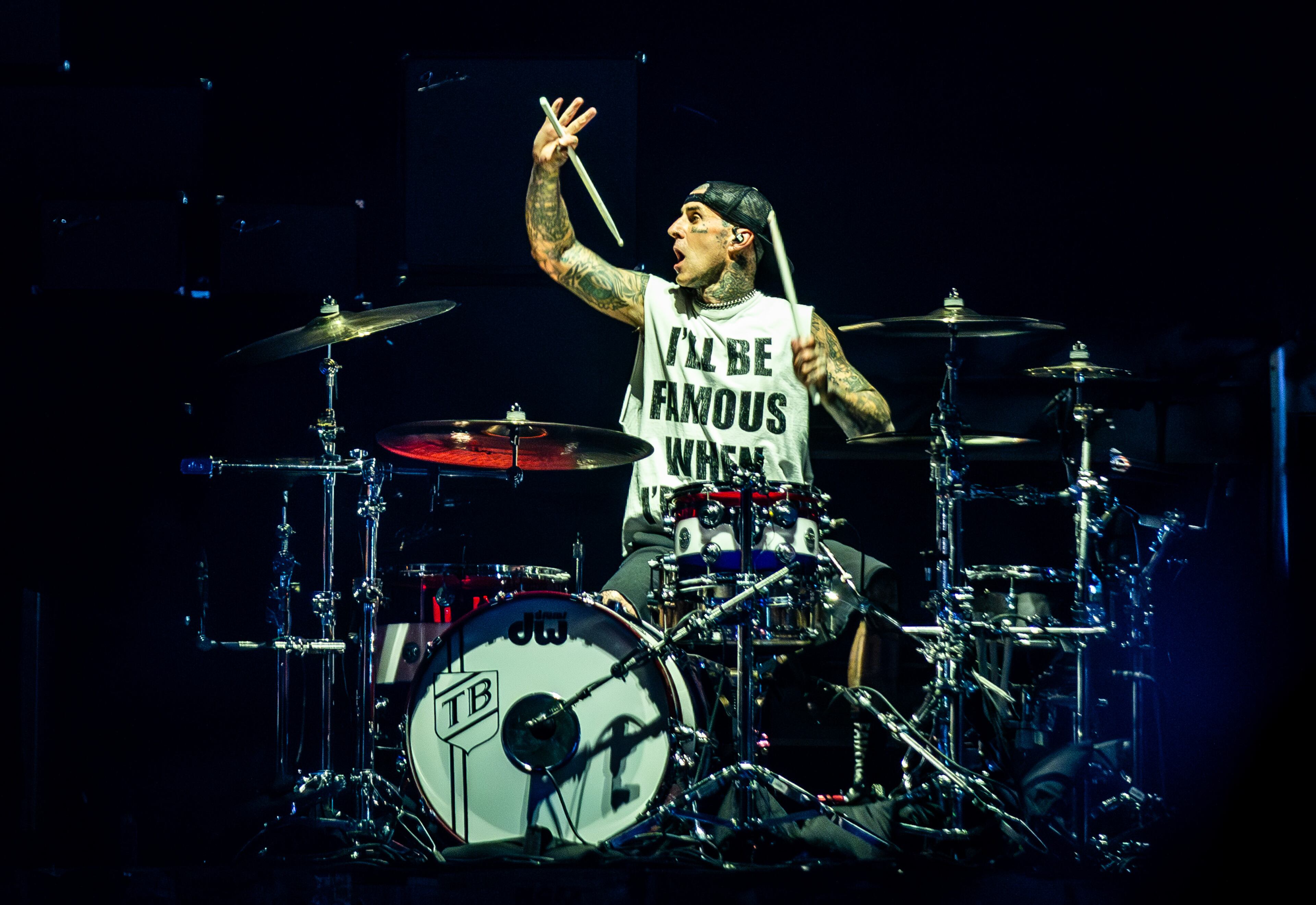 Atlanta, Ga. — Headliners Blink-182 closed out 2025’s Shaky Knees on Sunday, Sept. 21, with a two-hour onslaught of hits for a packed Piedmont Park. (RYAN FLEISHER FOR THE ATLANTA JOURNAL-CONSTITUTION)