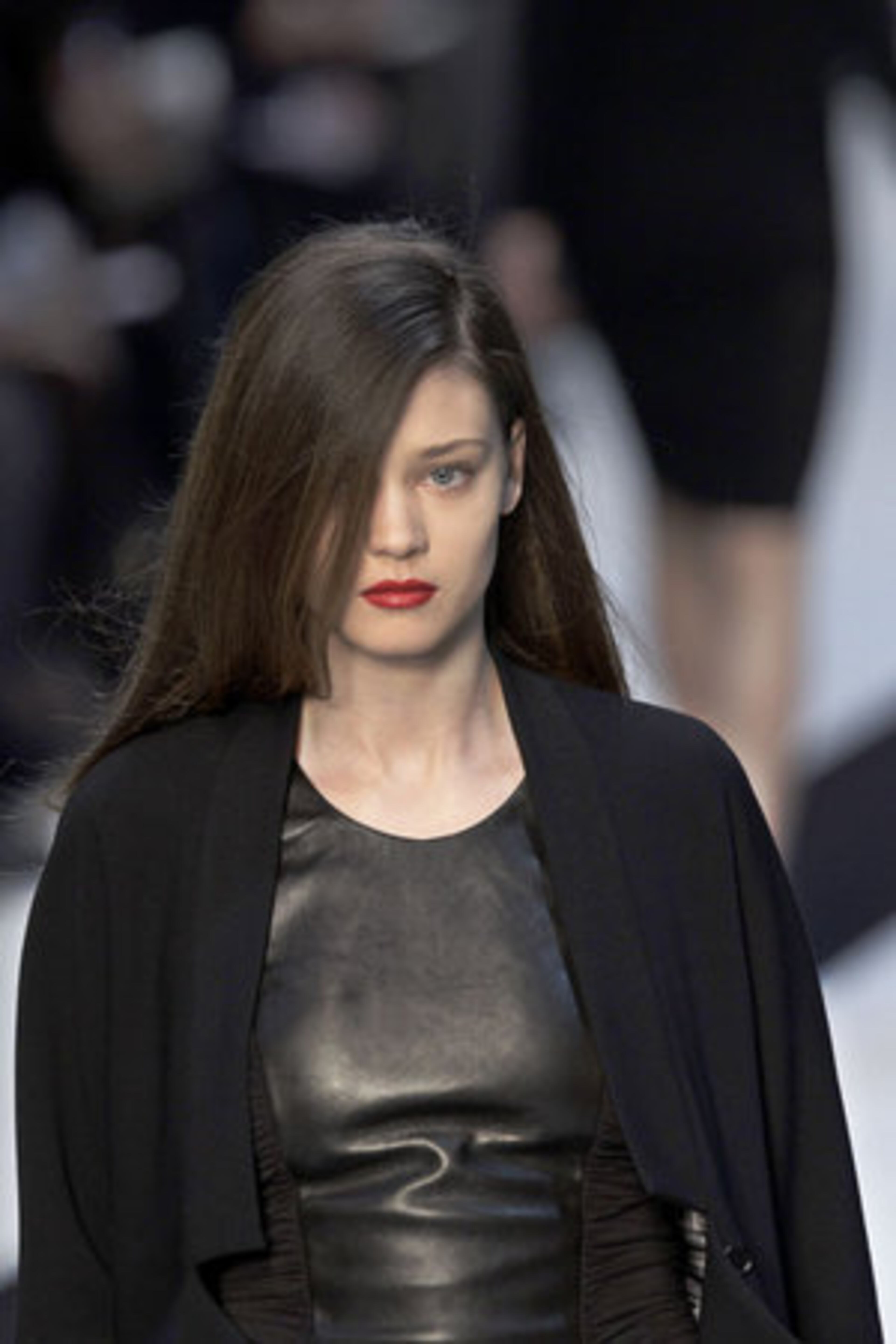 The Marcel Marongiu collection was heavy on the black.