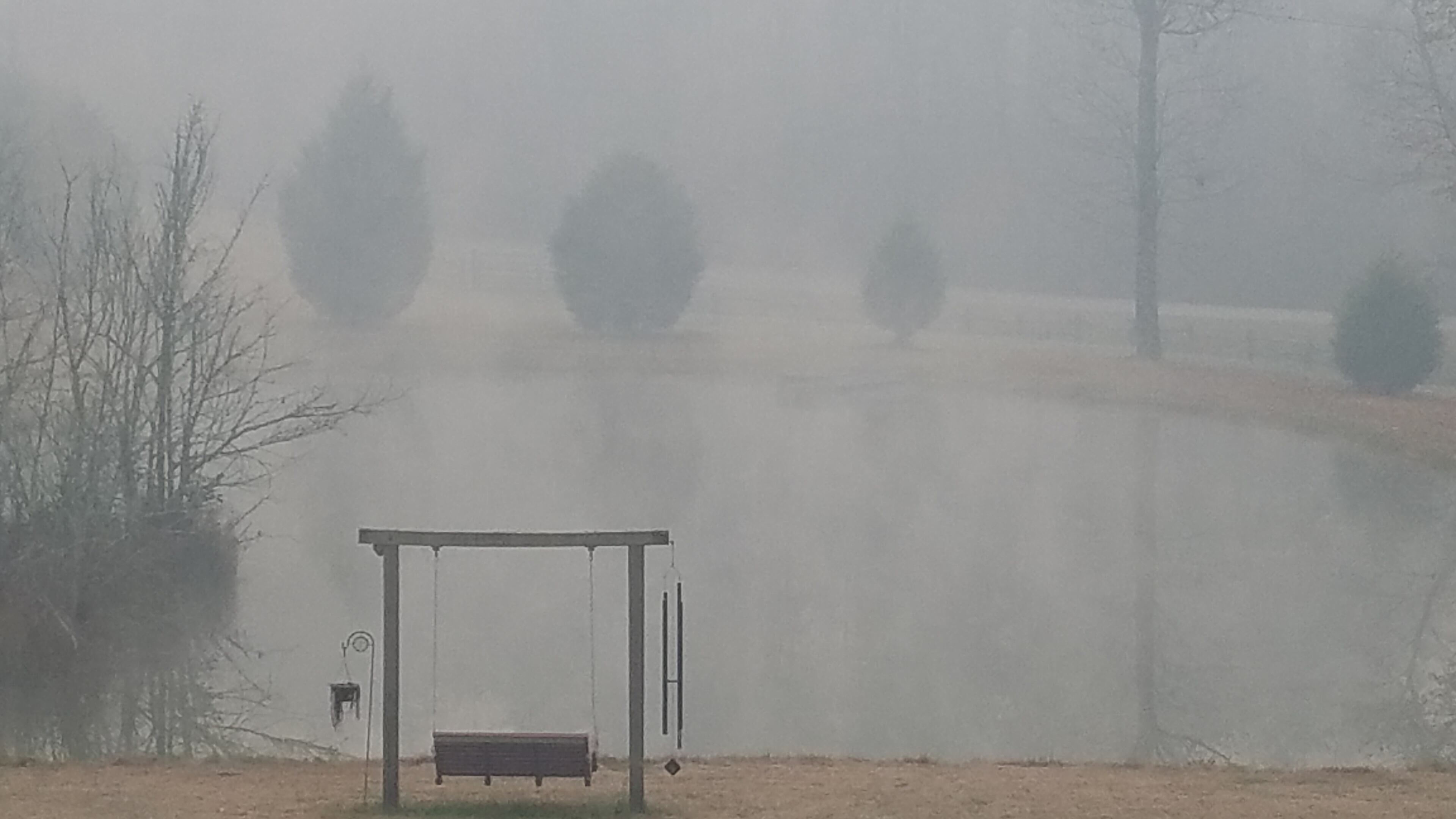 The Rough Ridge fire continues to burn in Fannin County. (Credit: Wyndle Bates)