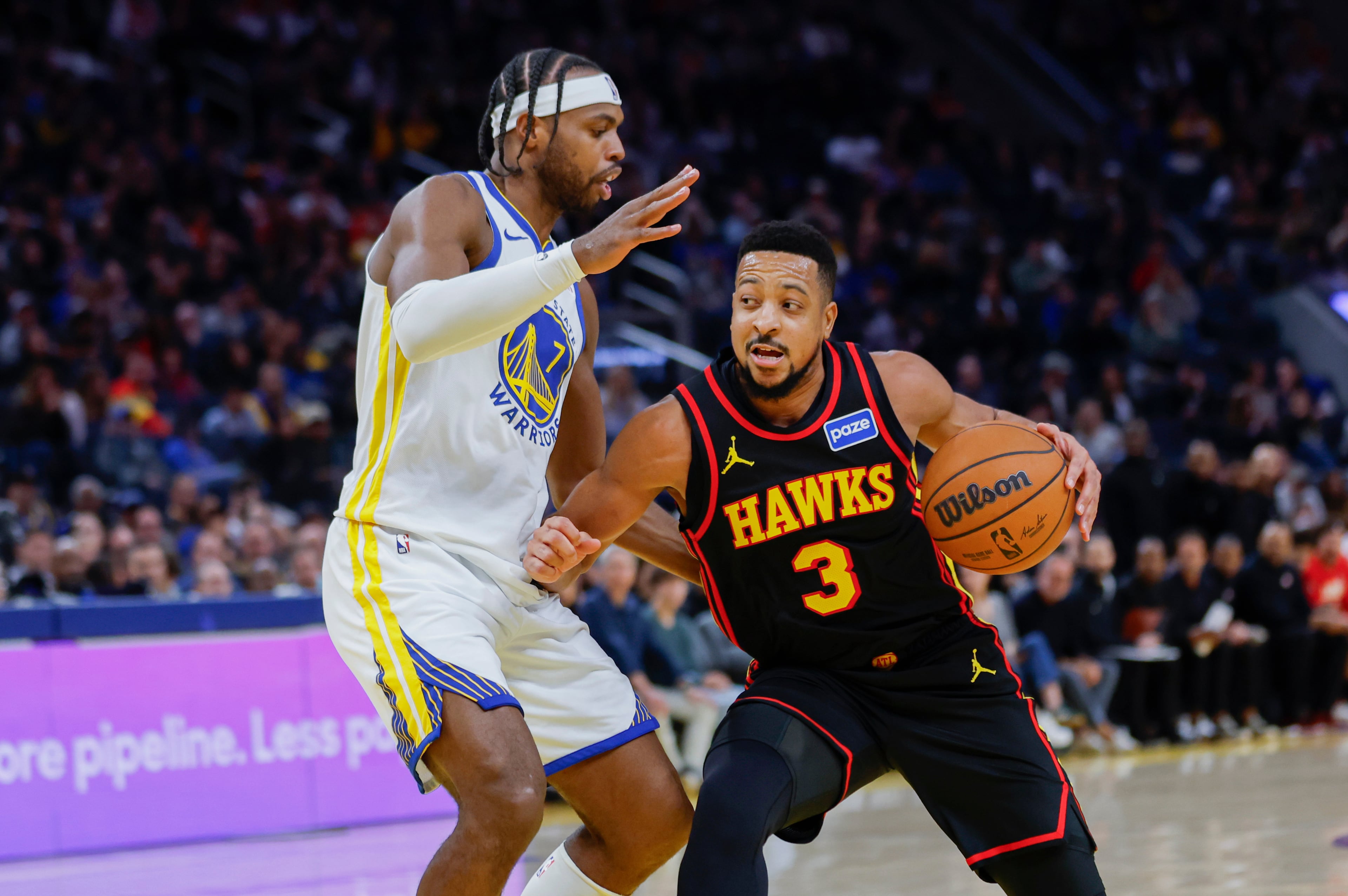 Hawks Warriors CJ McCollum