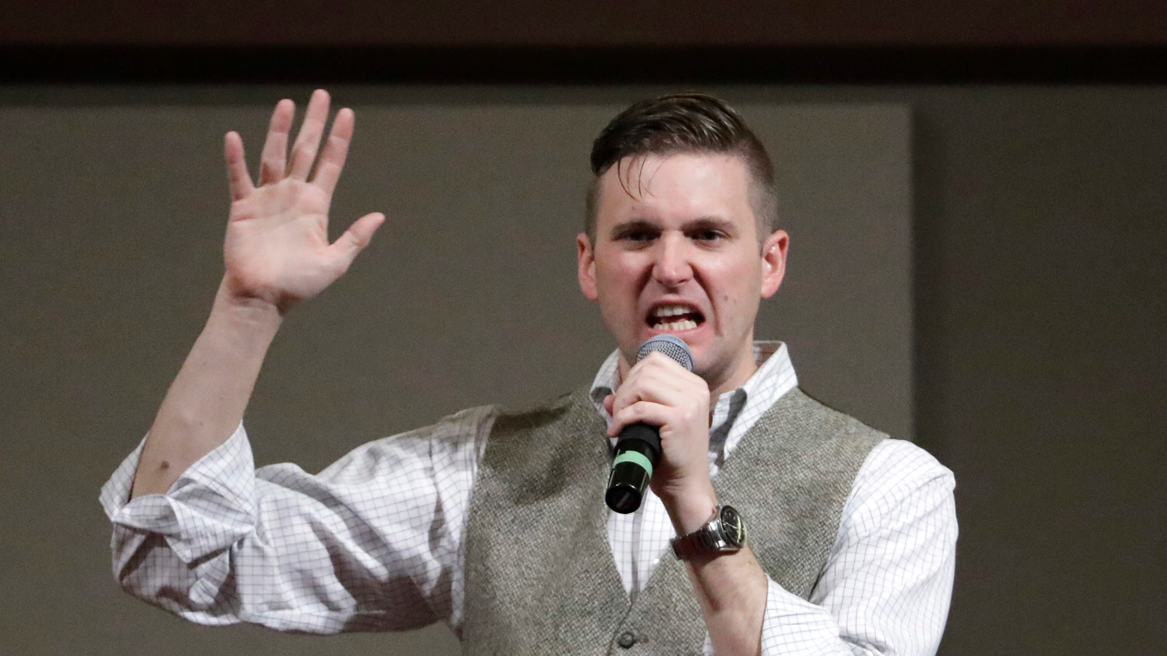 Richard Spencer, who leads a movement that mixes racism, white nationalism and populism, in a 2016 file photo. AP Photo/David J. Phillip