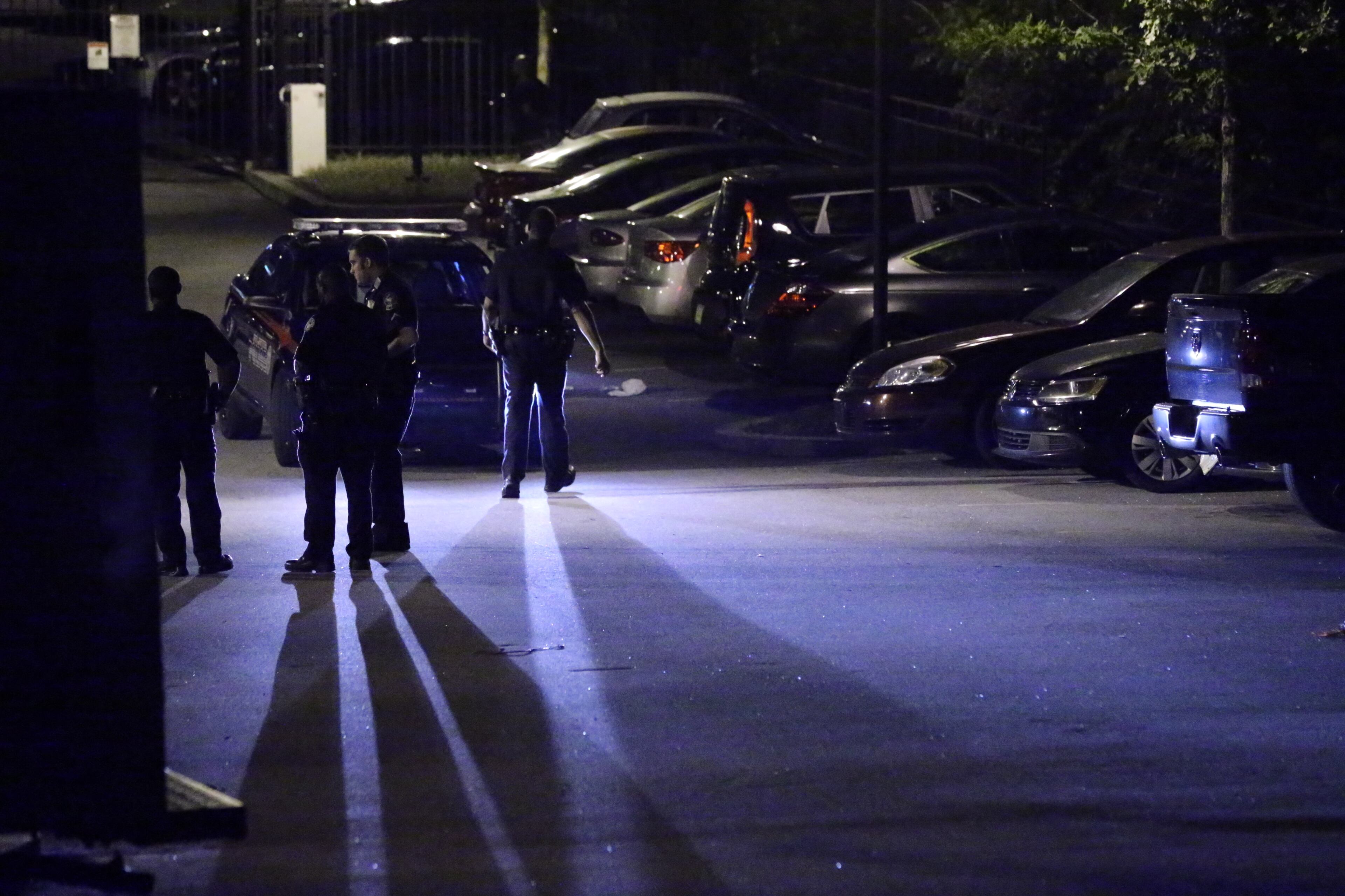 Two weeks ago, thieves broke into several cars in the lot, Atlanta police Sgt. D. Clements said. That Aug. 11 incident, he said, was “not of this magnitude.” JOHN SPINK / JSPINK@AJC.COM