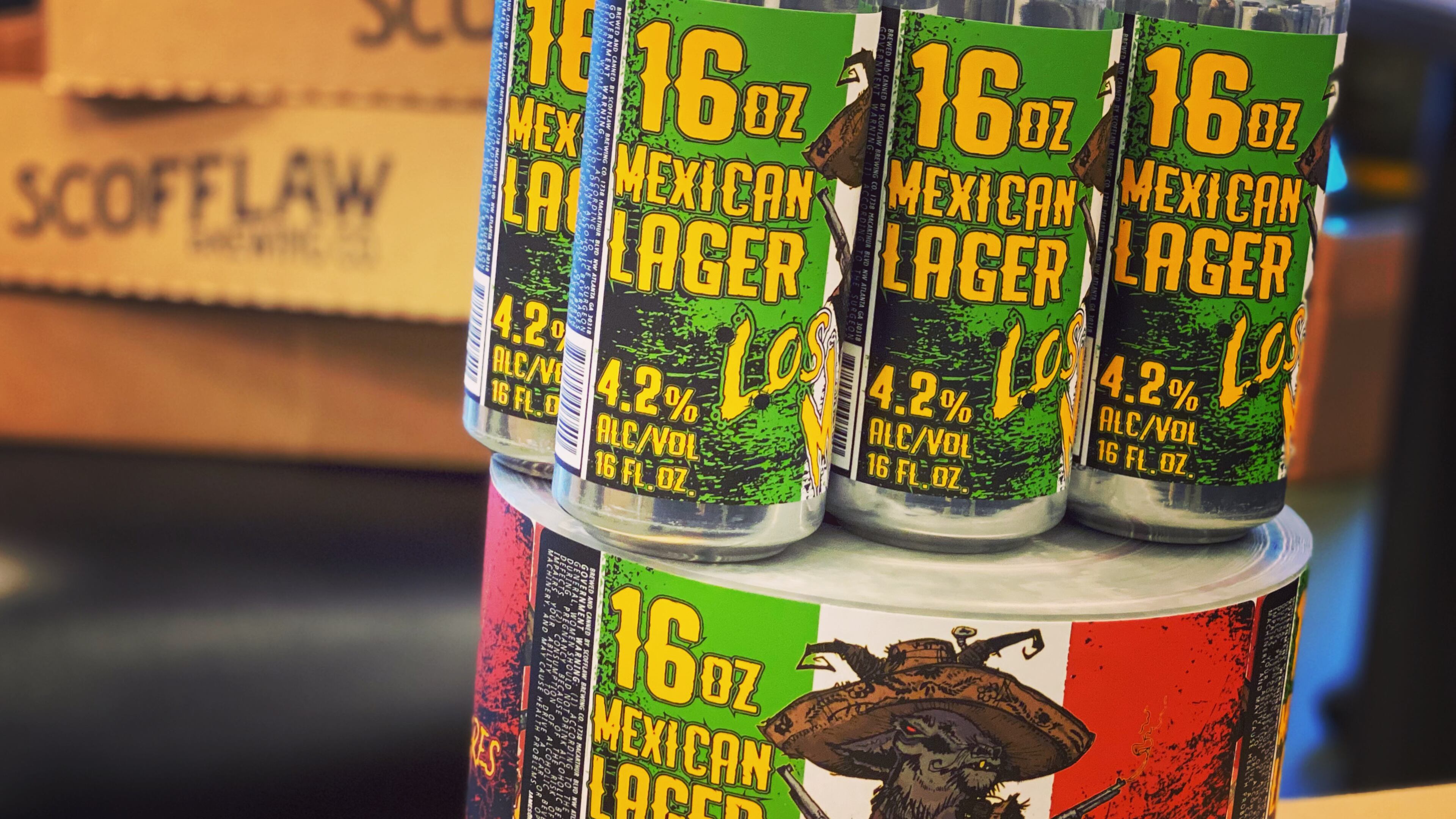 Scofflaw Los Malhechores Mexican Lager CONTRIBUTED BY Scofflaw Brewing