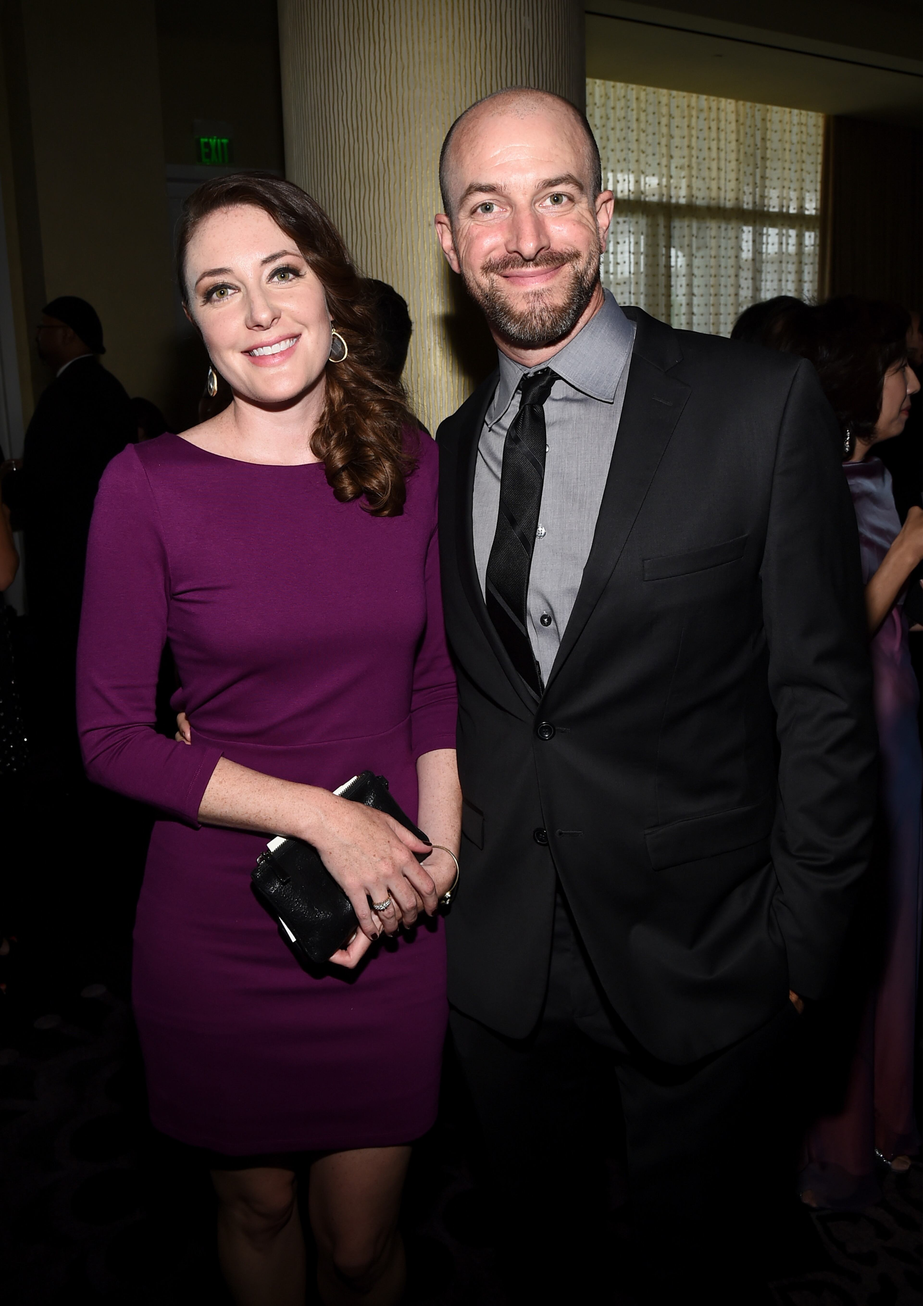 BEVERLY HILLS, CA - JUNE 22: Specials Producer of the Price is Right, Megan Fraher (L) and Director of Photography-Entertainment for Getty Images, Karl Walter attend The 41st Annual Daytime Emmy Awards at The Beverly Hilton Hotel on June 22, 2014 in Beverly Hills, California. (Photo by Michael Buckner/Getty Images for NATAS)