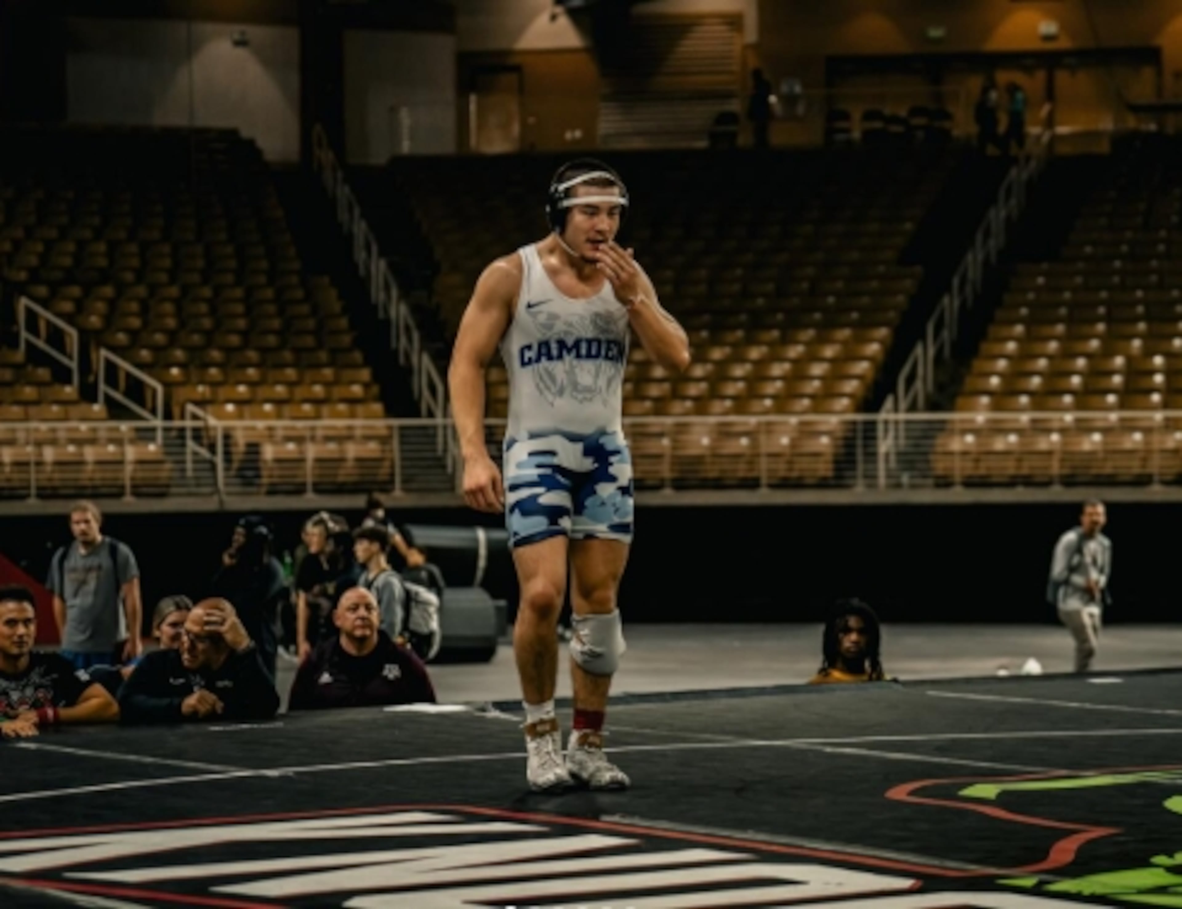 Ryder Wilder is a three-time state champion from Camden County High School. He will try to become the 50th wrestler in GHSA history to win four state titles. (Courtesy Ryder Wilder)