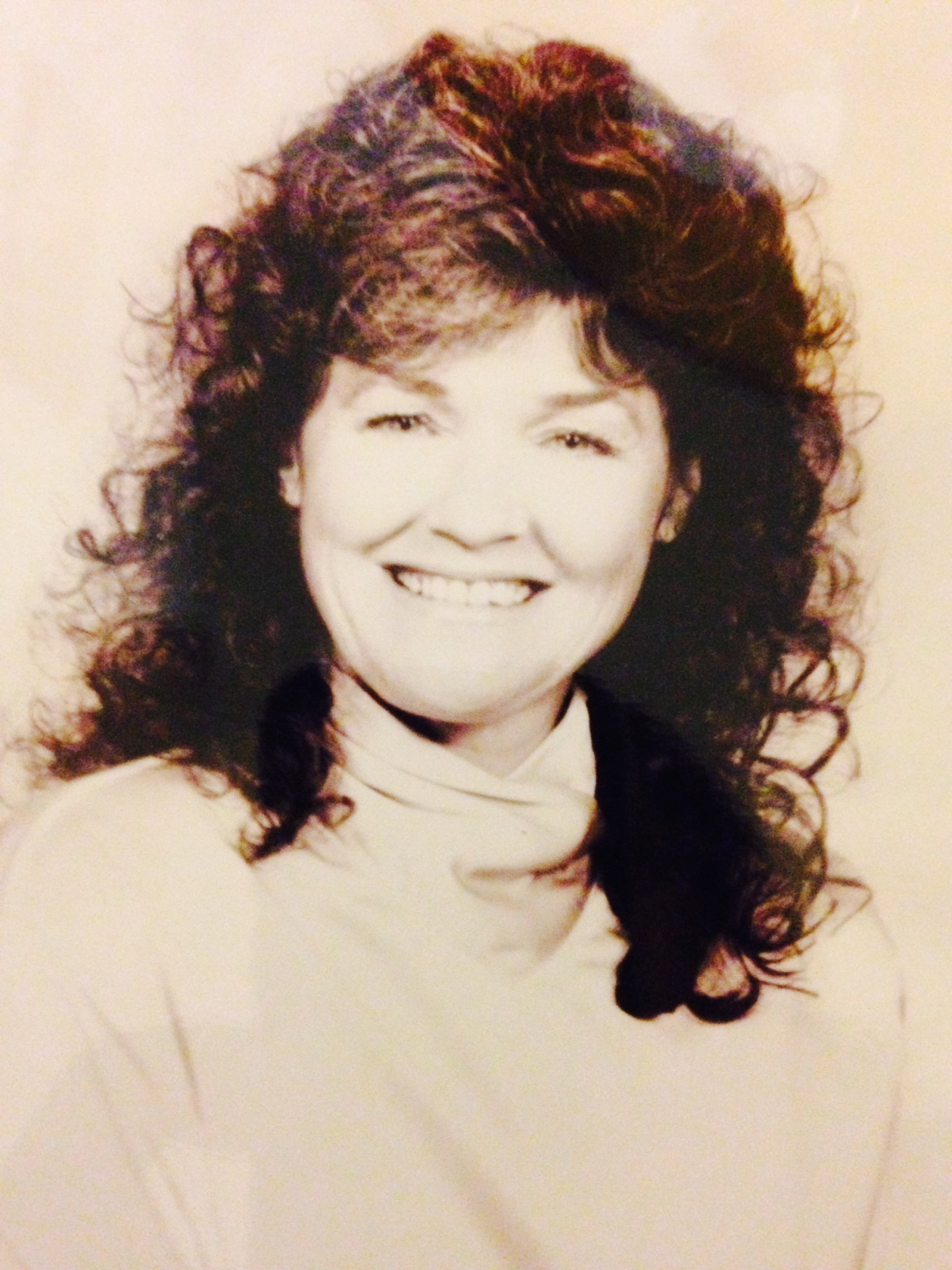 Linda Case in the '80s. Contributed.