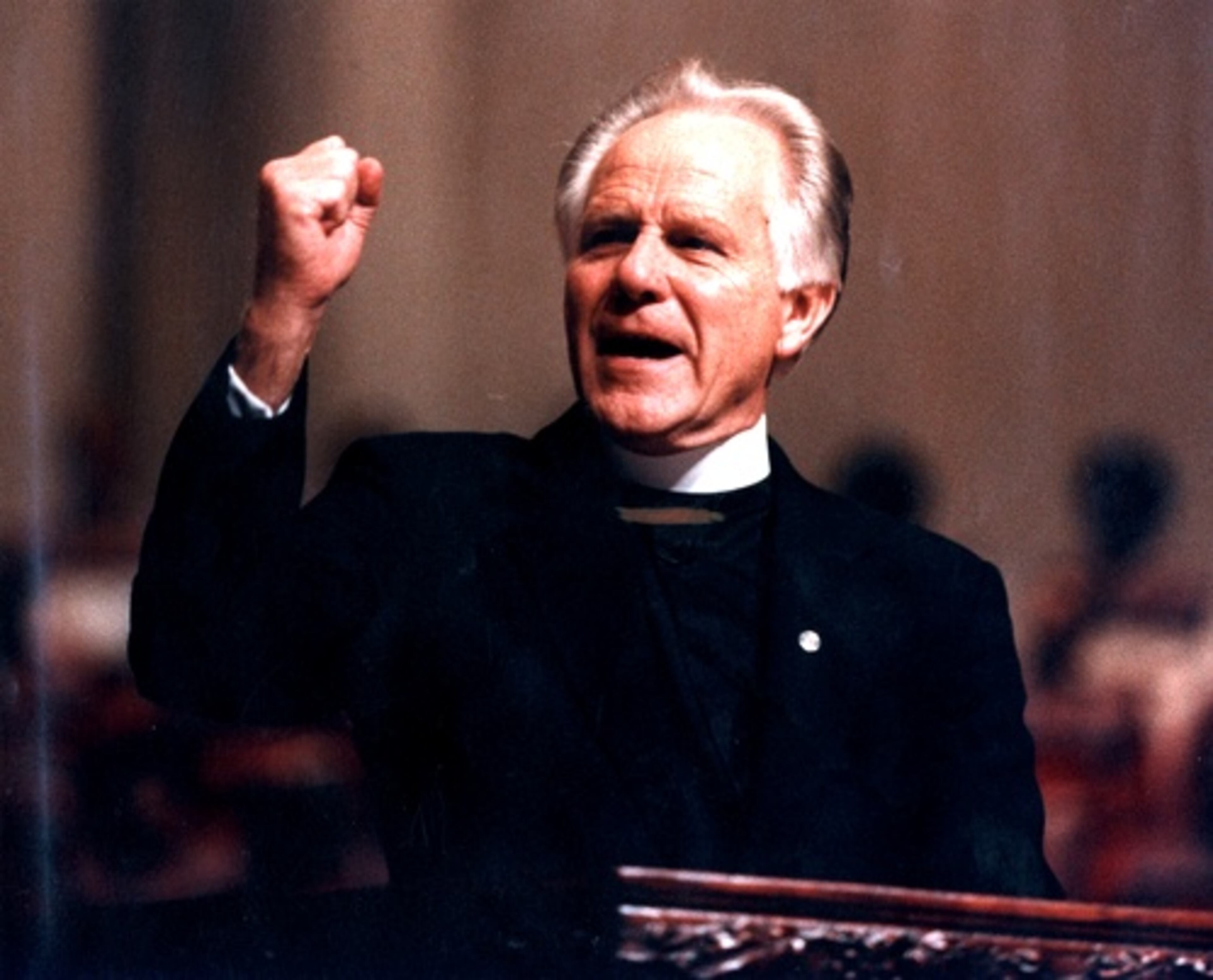 Earl Paulk, founding pastor of Cathedral of the Holy Spirit is shown in a 1992 photo. Paulk died March 29.