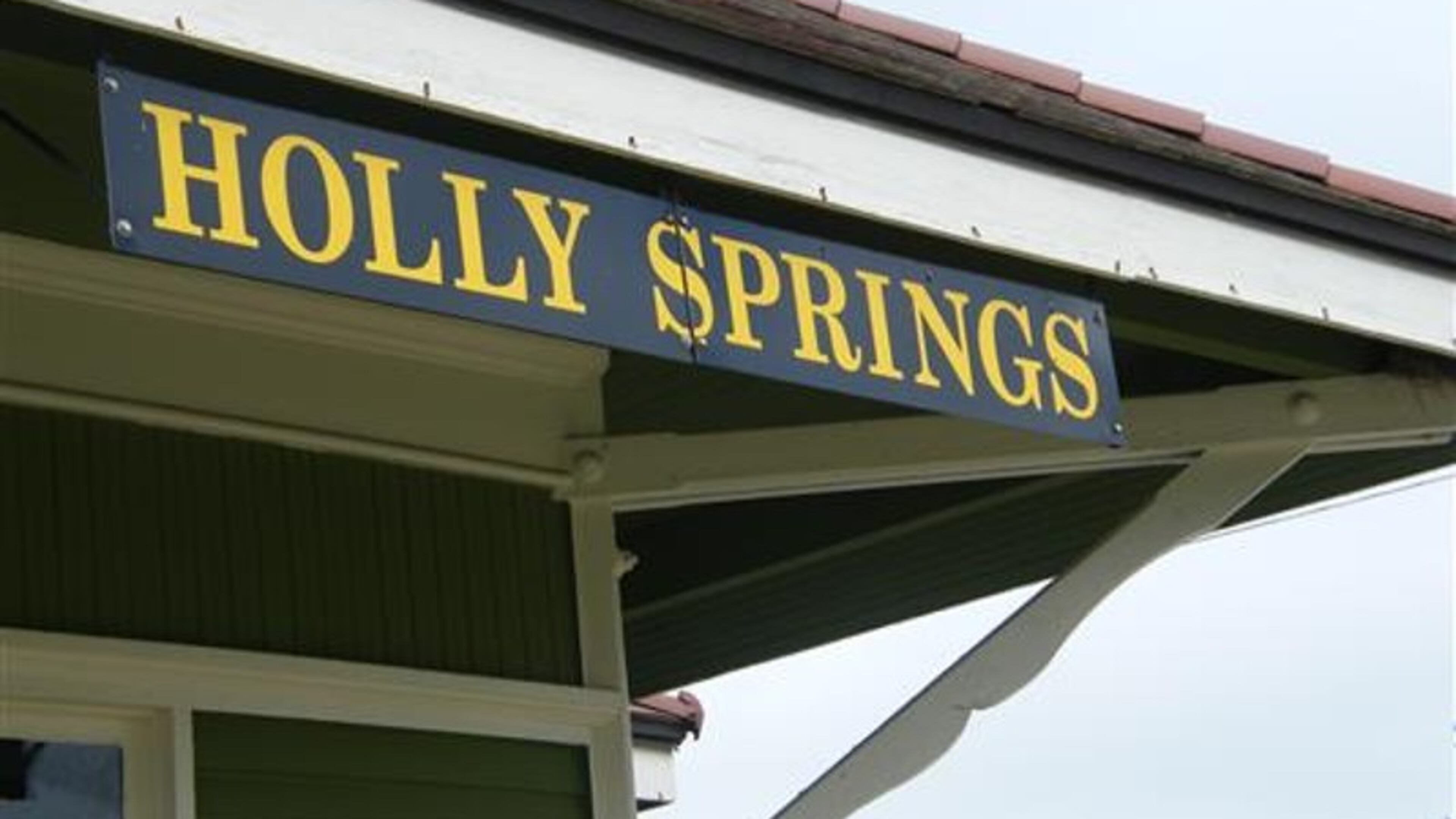 The Holly Springs Depot is the site of a public information open house starting at 4 p.m., Aug. 8, to discuss a proposed bypass around the downtown area. AJC FILE