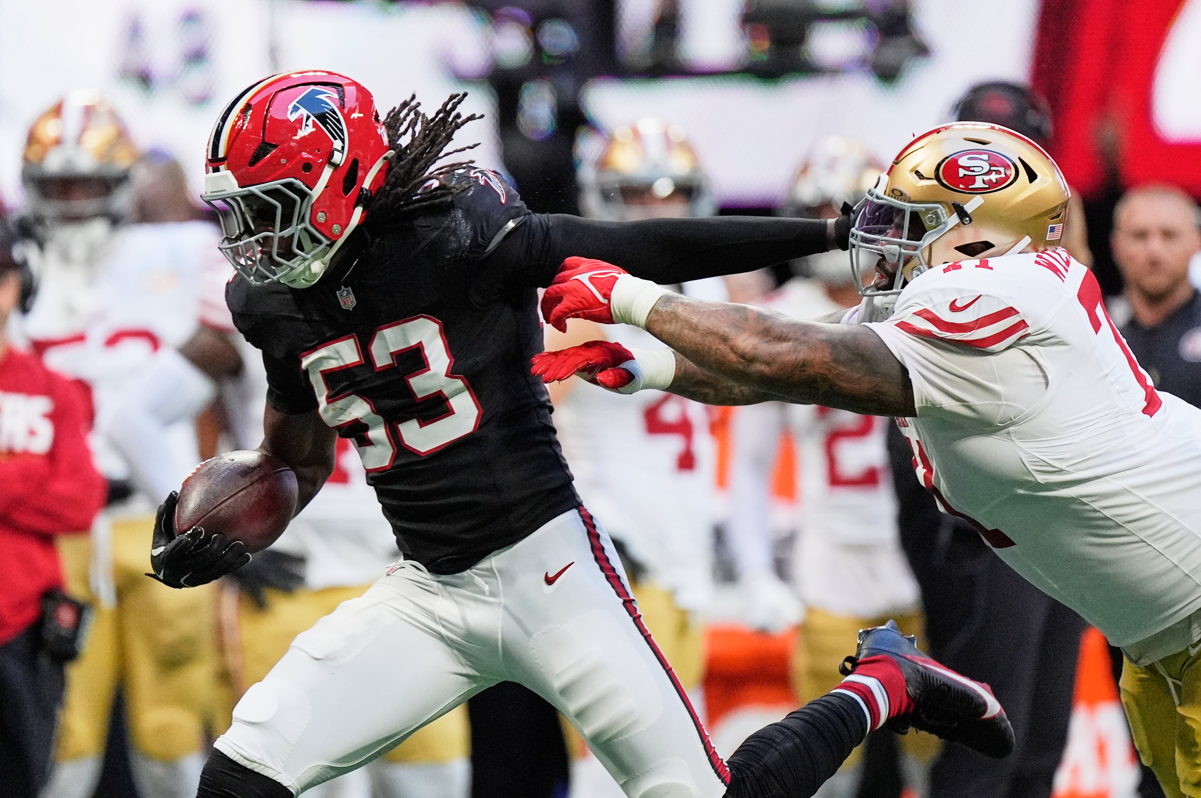 49ers Falcons Football