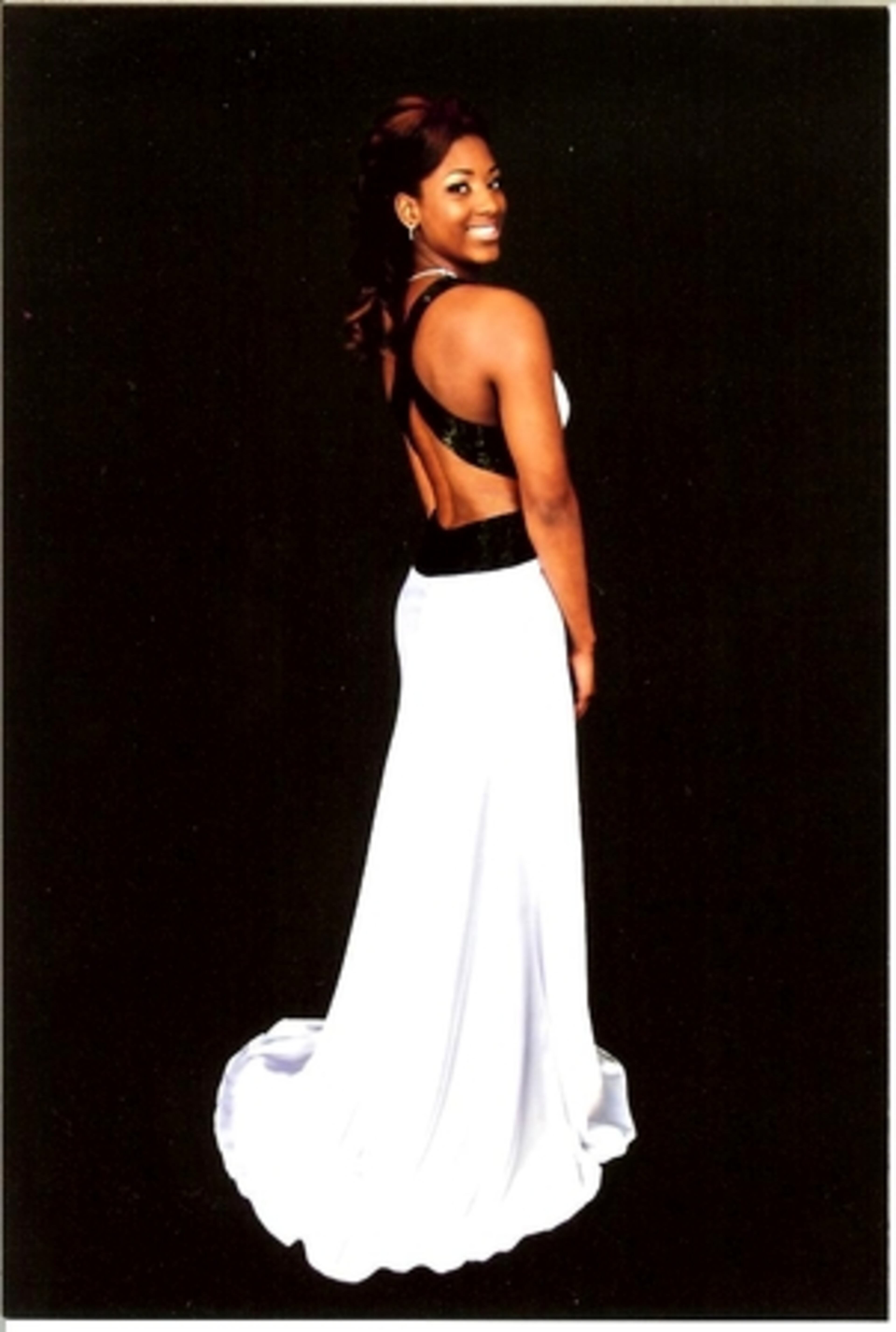 Quanecia Kelly, Lithonia High School Prom 2008.