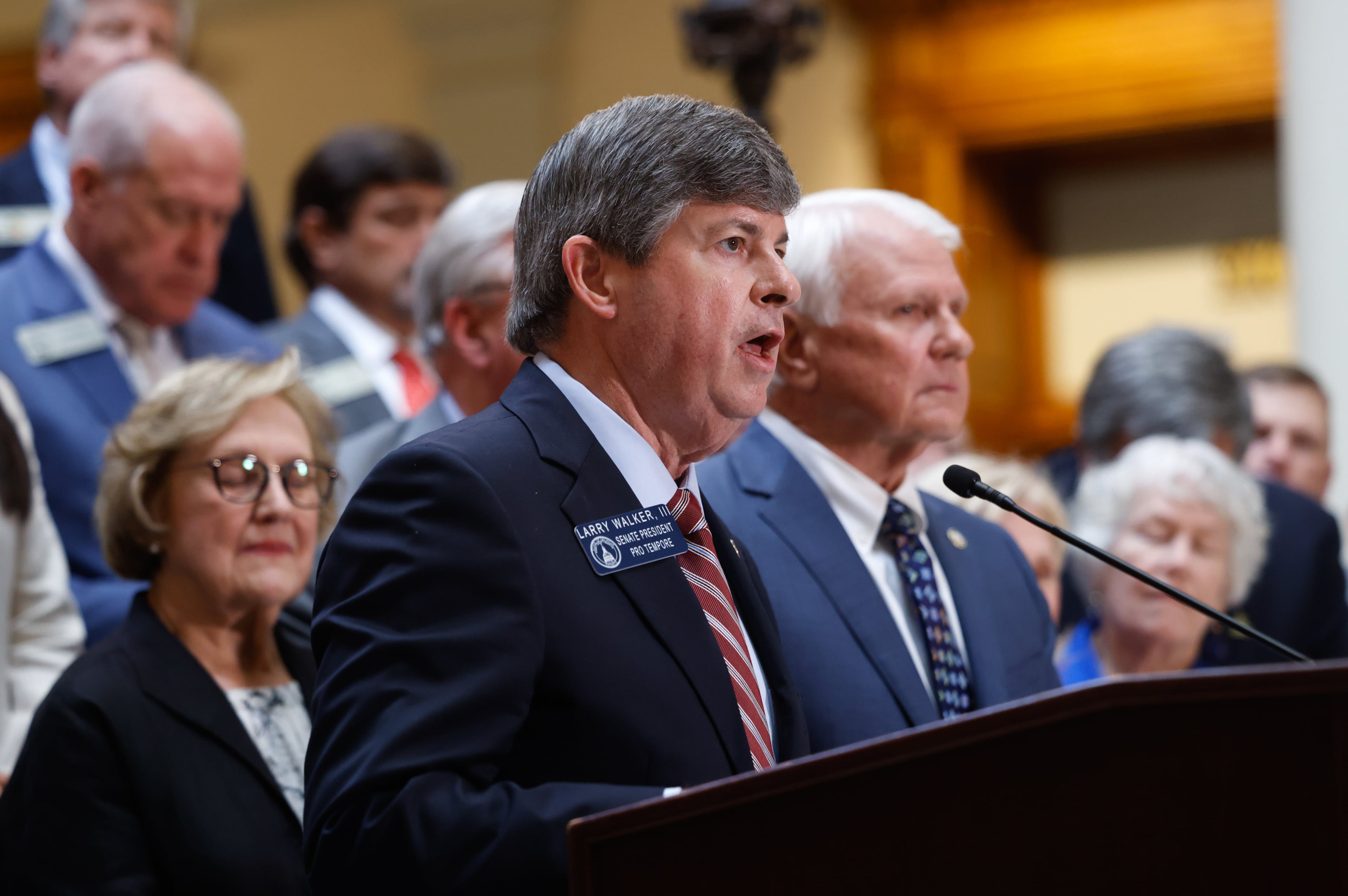 Redistricting news conference
