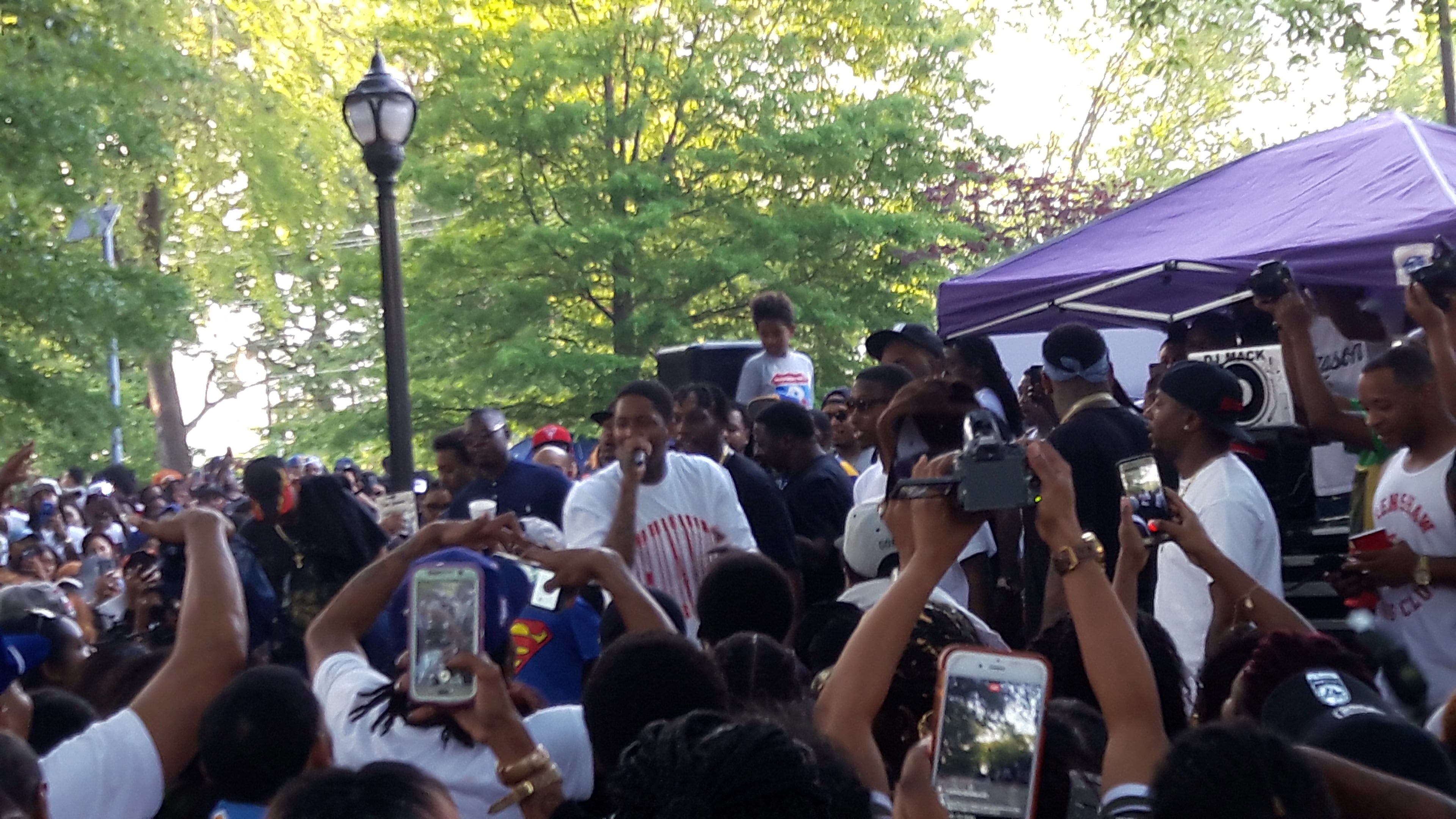 Rapper YG performs at the 23rd Annual Cali Picnic.