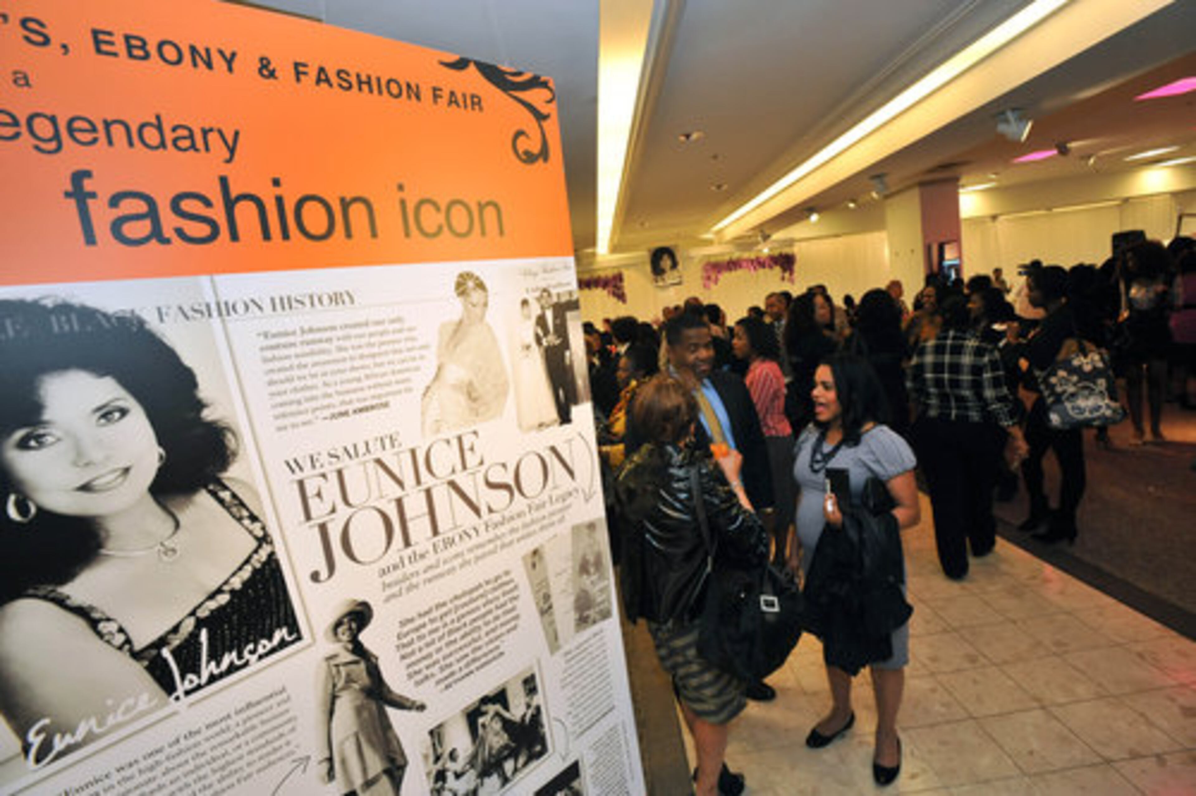 Eunice Johnson is heralded for her work in presenting collections by both African American and French designers to the mainstream, and for being integral in the careers of prominent African American icons such as Pat Cleveland and Richard Roundtree by giving them opportunities as models in her shows. Johnson died in 2010. Hyosub Shin hshin@ajc.com