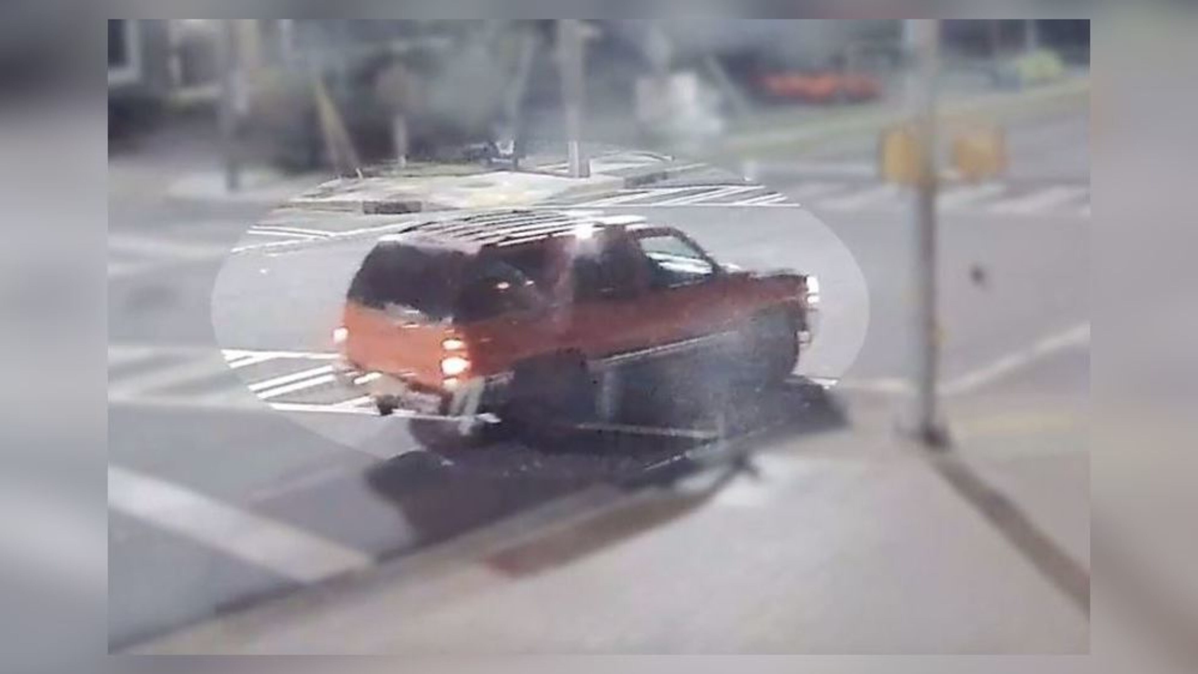 Atlanta police are searching for a red SUV believed to be a GMC Yukon or Chevy Tahoe in two May 20 shootings. (Credit: Atlanta Police Department)