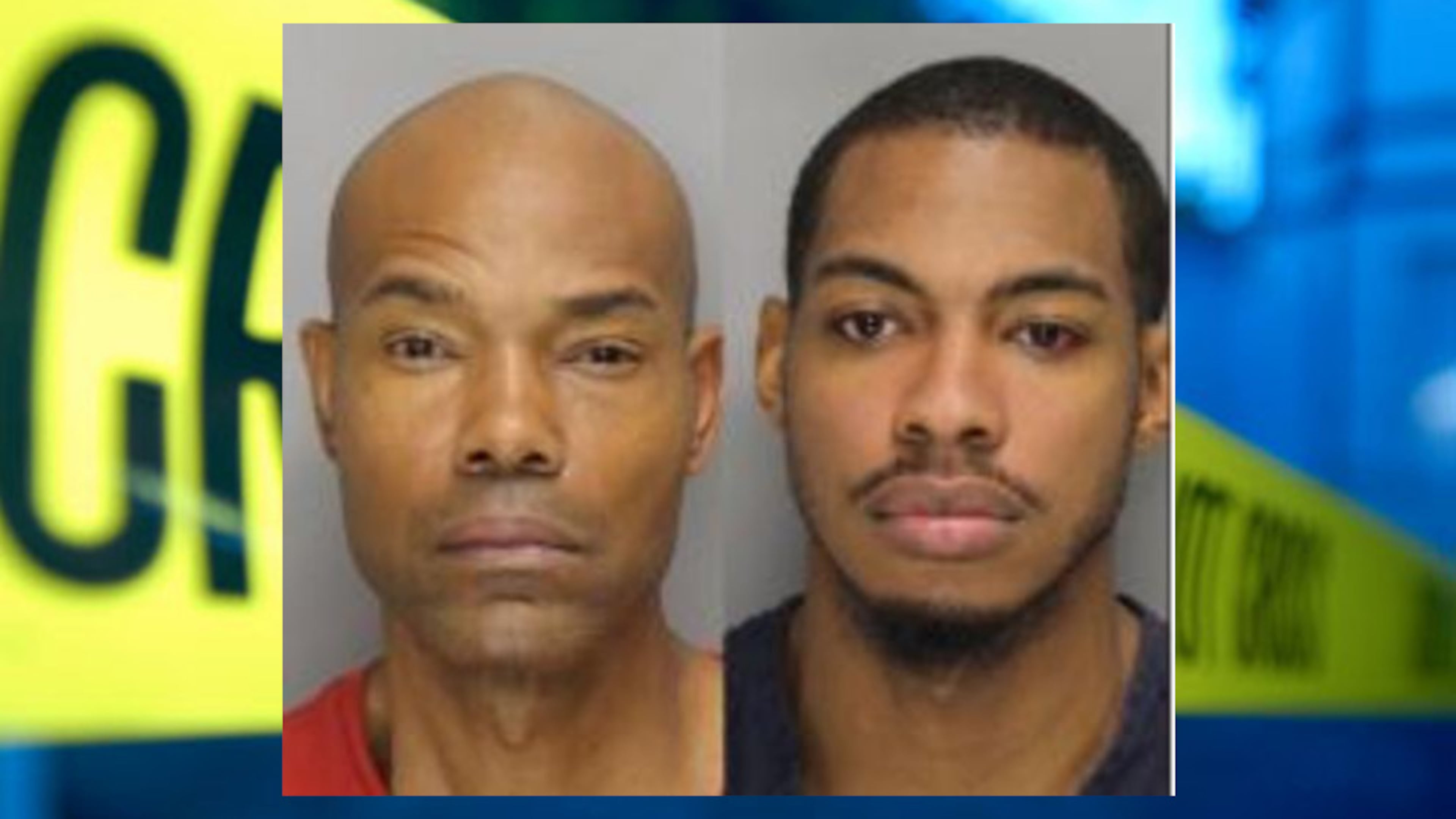 Michael Bernard Mackey (left), Nicholas Arthur Swaby