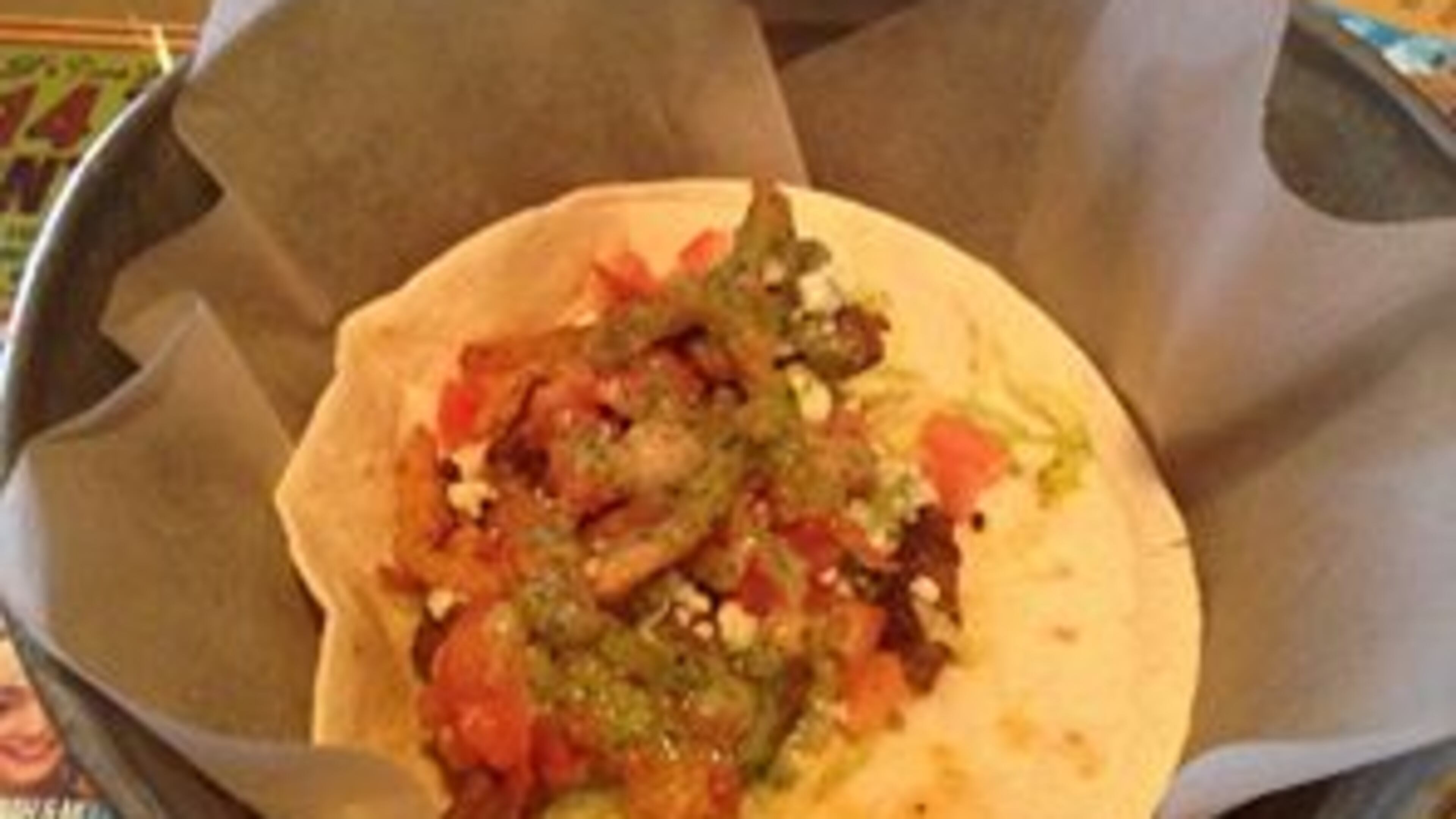 Last year's winner- the "steak out"