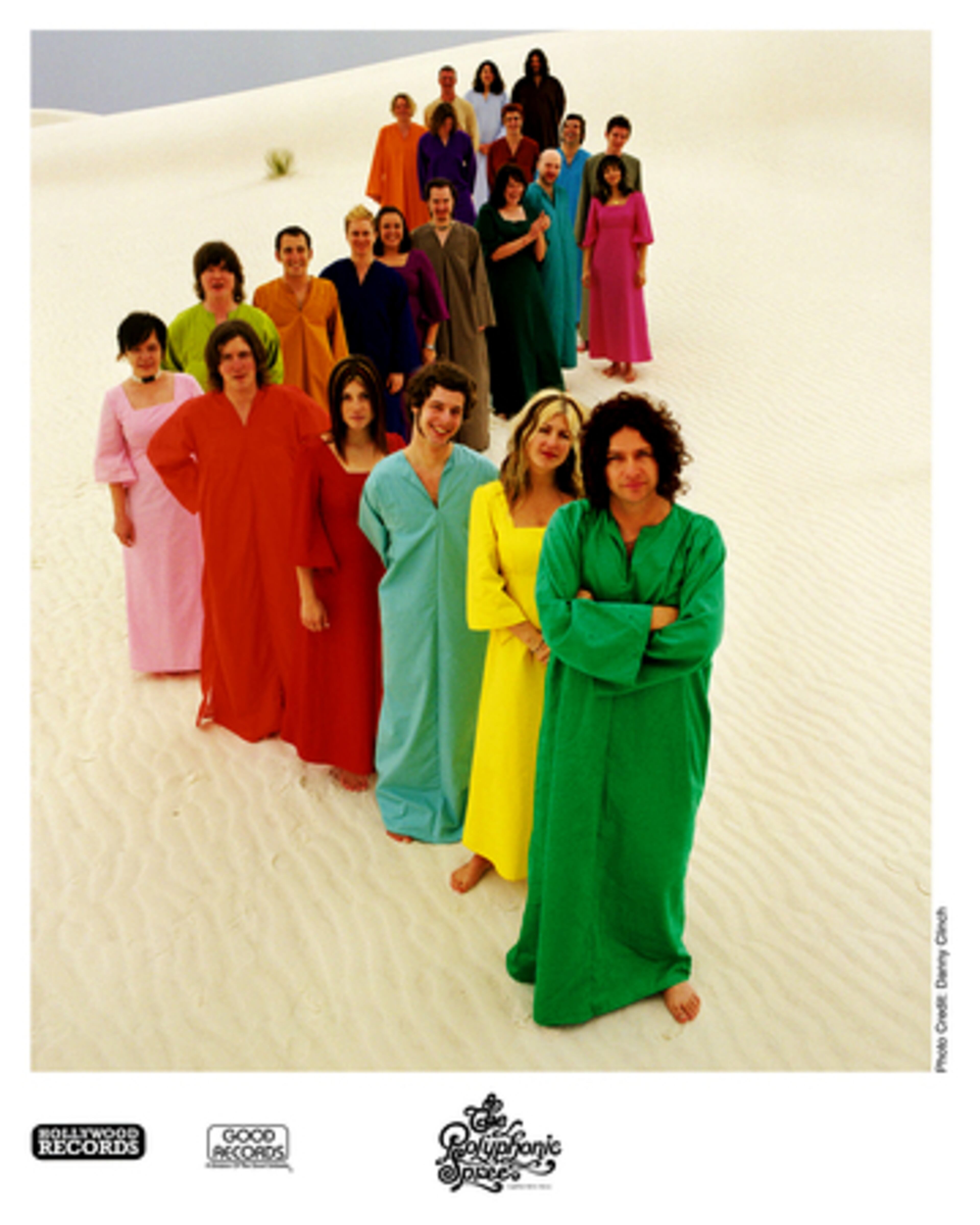 Choral symphonic rock group Symphonic Spree performs on the second stage Friday at 2:15 p.m.