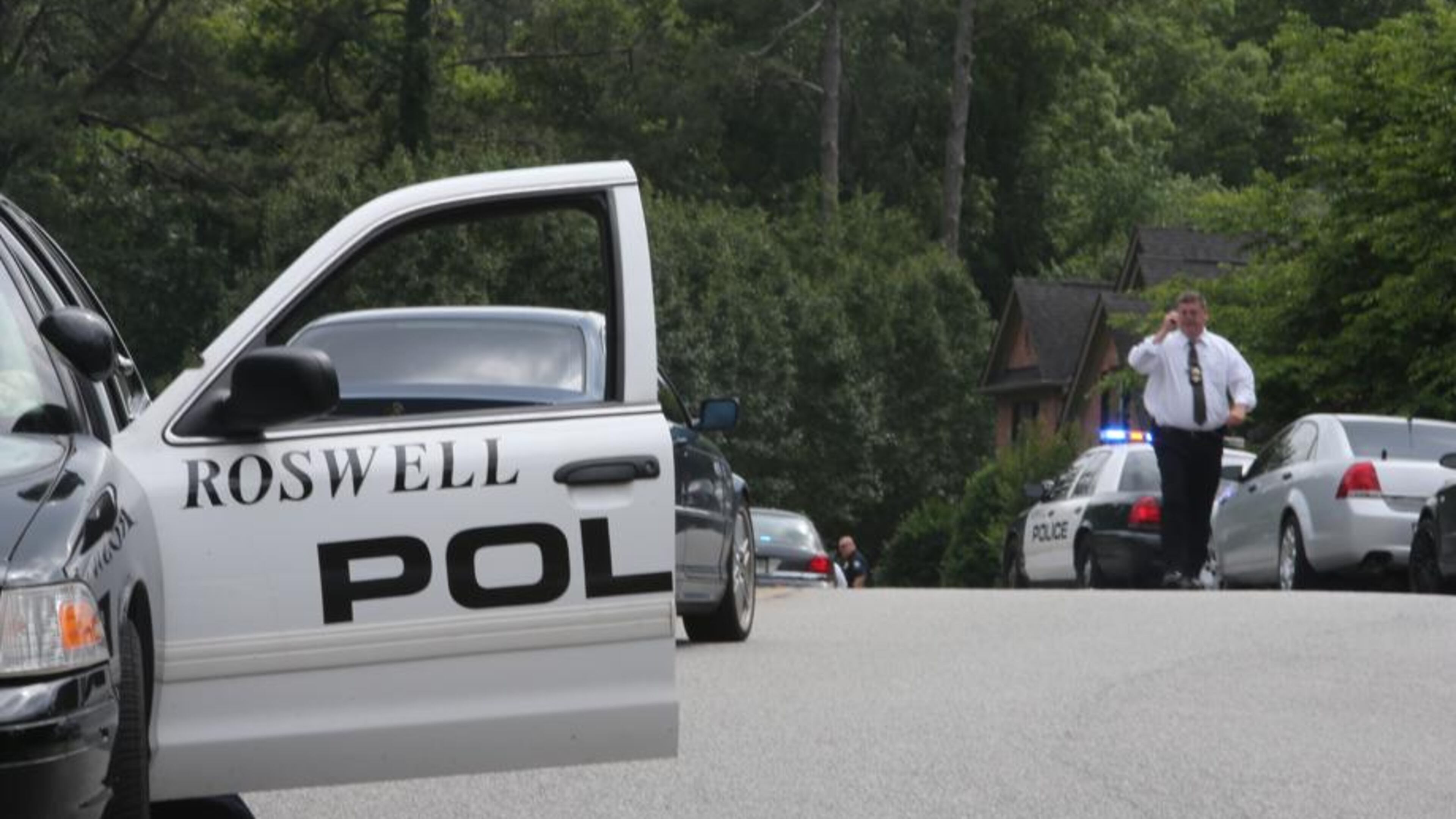 The Roswell Police Department has increased patrols on the city's East side after a resident reported of a suspicious vehicle driving around the Barrington Farms subdivision talking to kids.