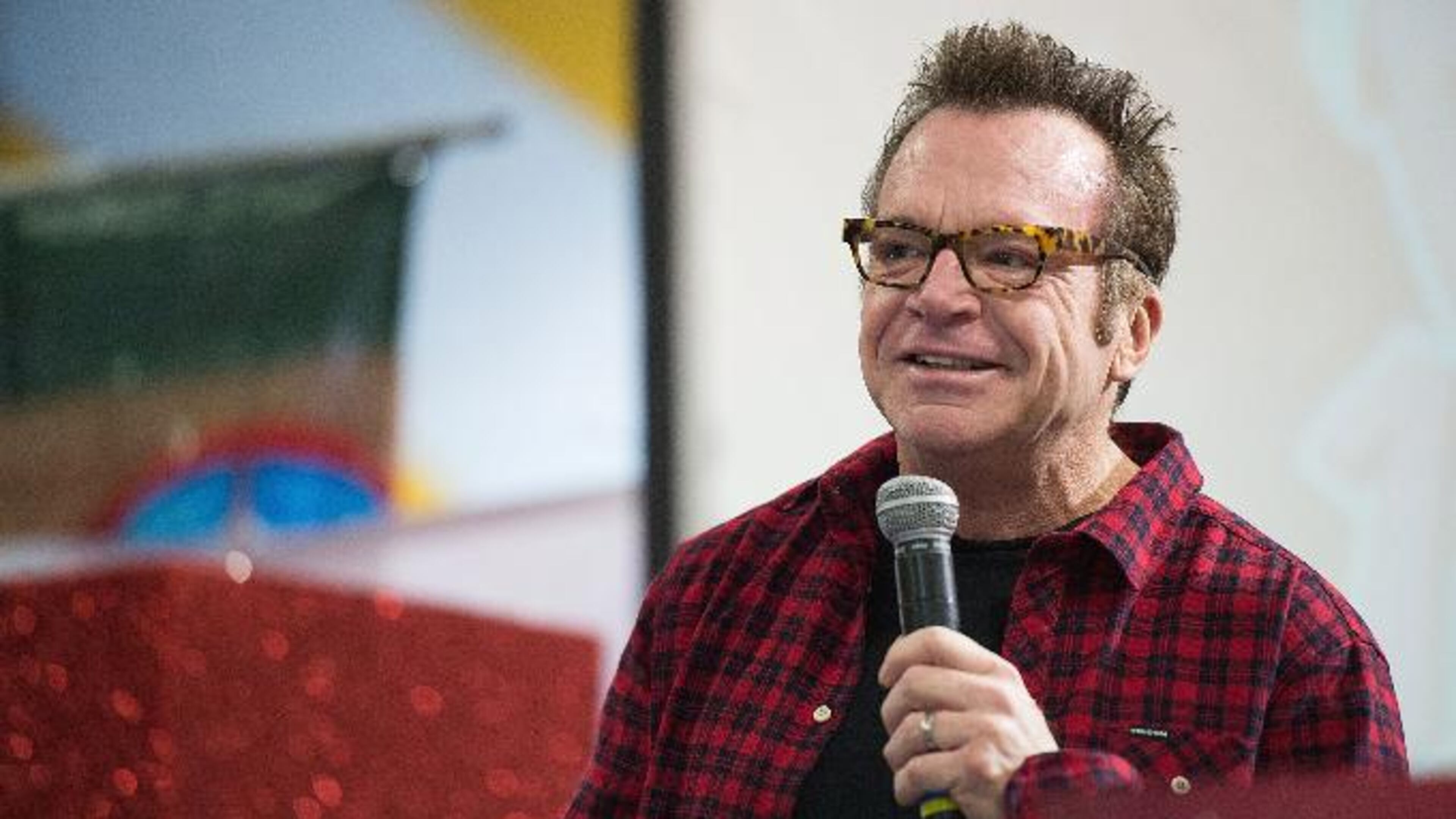 Tom Arnold attends the 34th annual Miracle on 1st Street Toy Giveaway at the Hollenbeck Youth Center on Dec. 12, 2015, in Boyle Heights, California.
